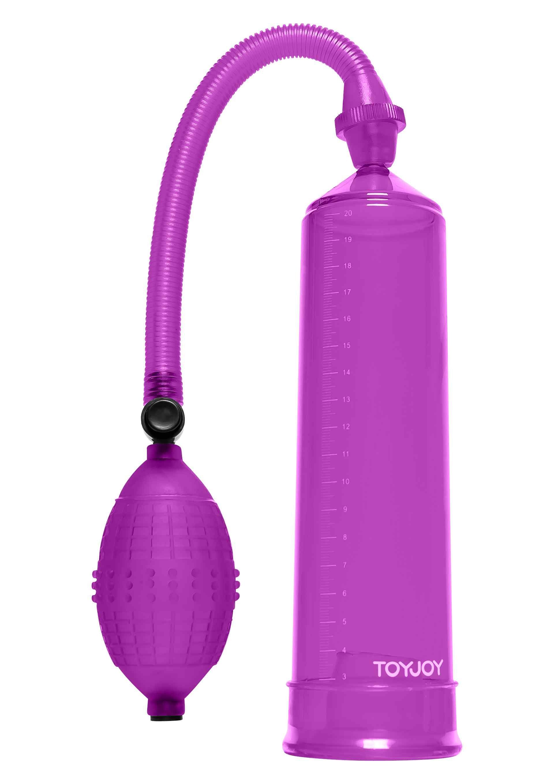 Penis-Ballhandpumpe Manpower Power TOYJOY Pump purple