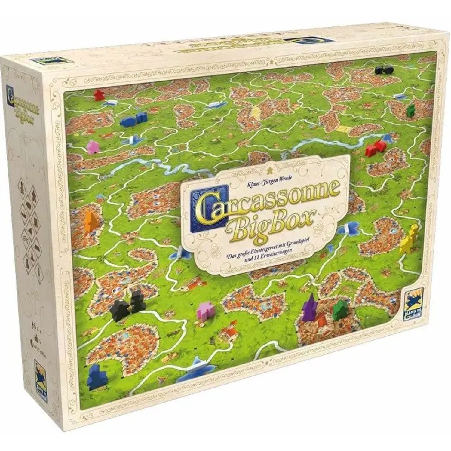 Hans im Glück Spiel Carcassonne Big Box