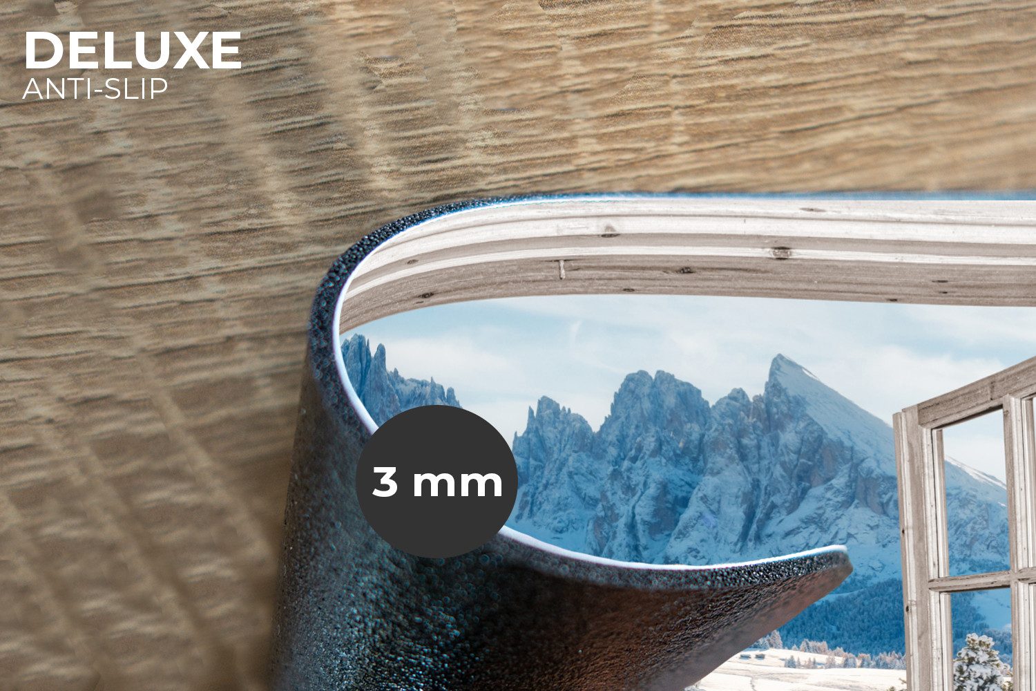 MuchoWow Platzset Winterlandschaft - Hütte - günstig online kaufen