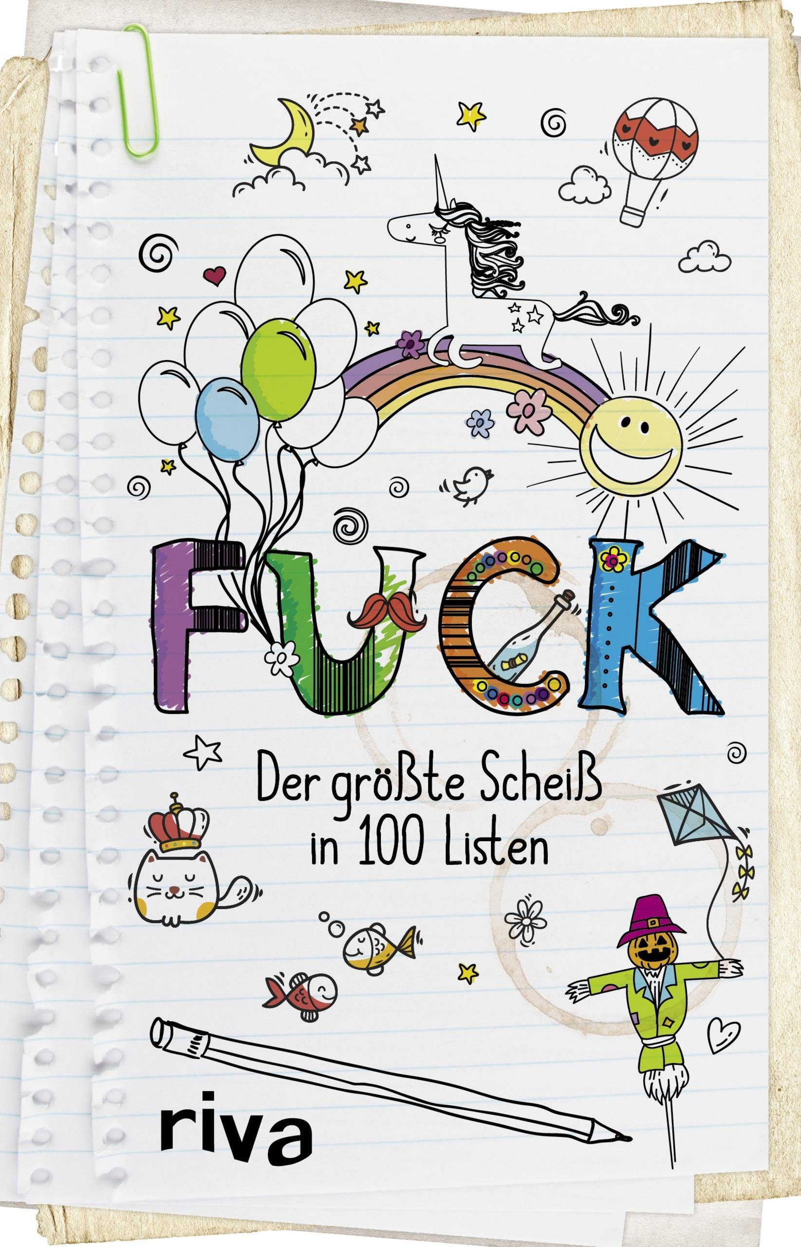 Frühlings-/Sommerschlussverkauf Münchner Verlagsgruppe Notizbuch FUCK