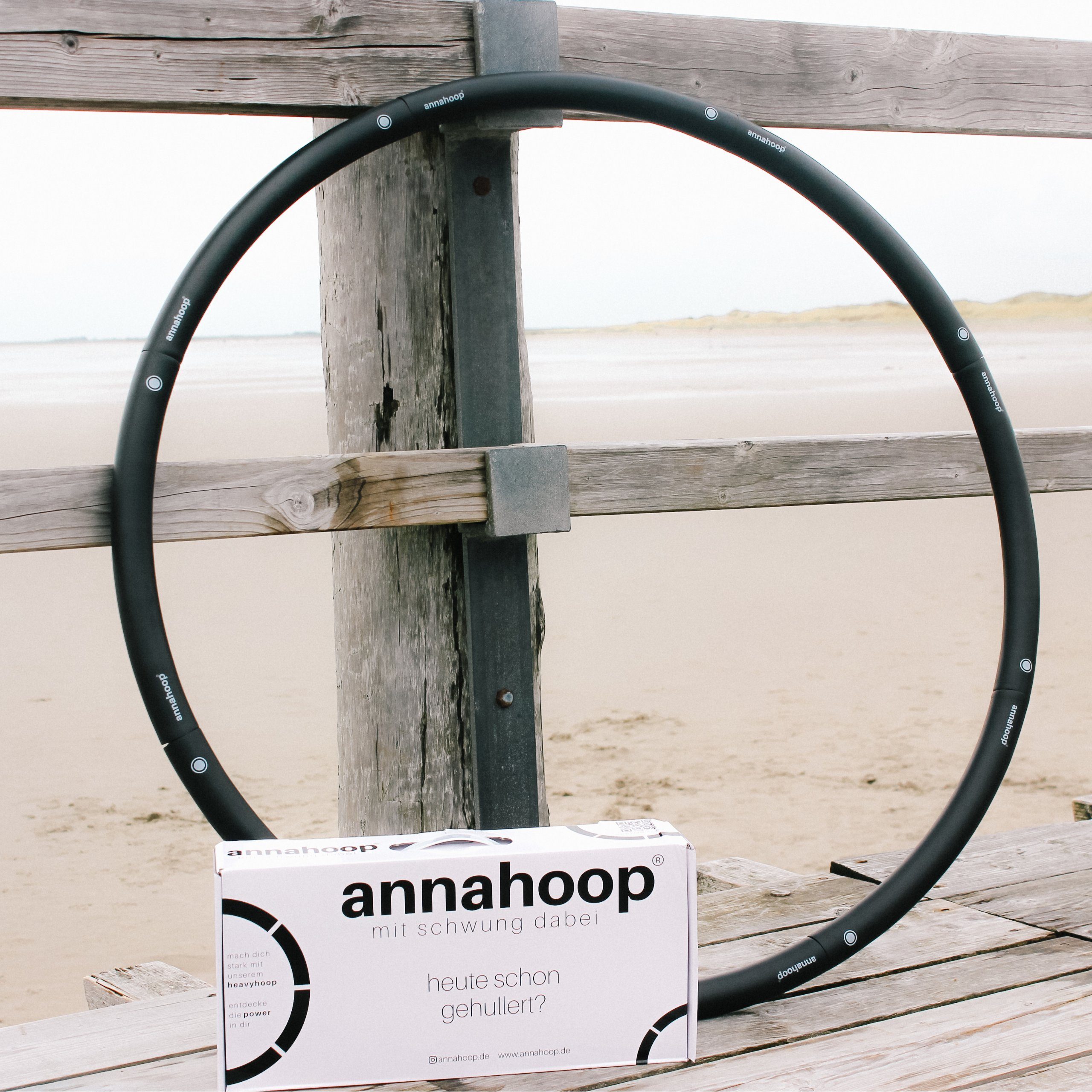 annahoop Hula-Hoop-Reifen anna's heavyhoop I 2,3kg I 100cm Durchmesser