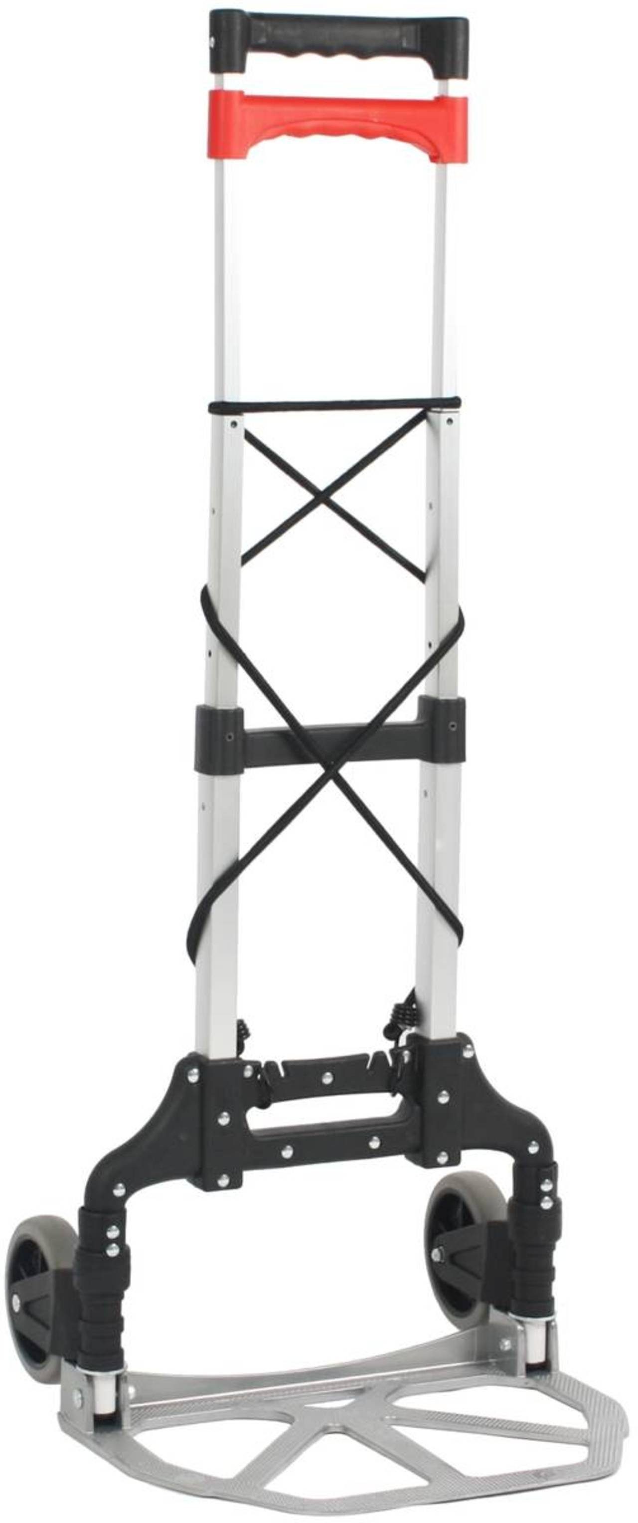 Atrox Sackkarre AY508, (Einzelgerät, Faltbare Sackkarre, 60 kg Traglast), faltbar,Aluminium,geringes Gewicht,Gummireifen