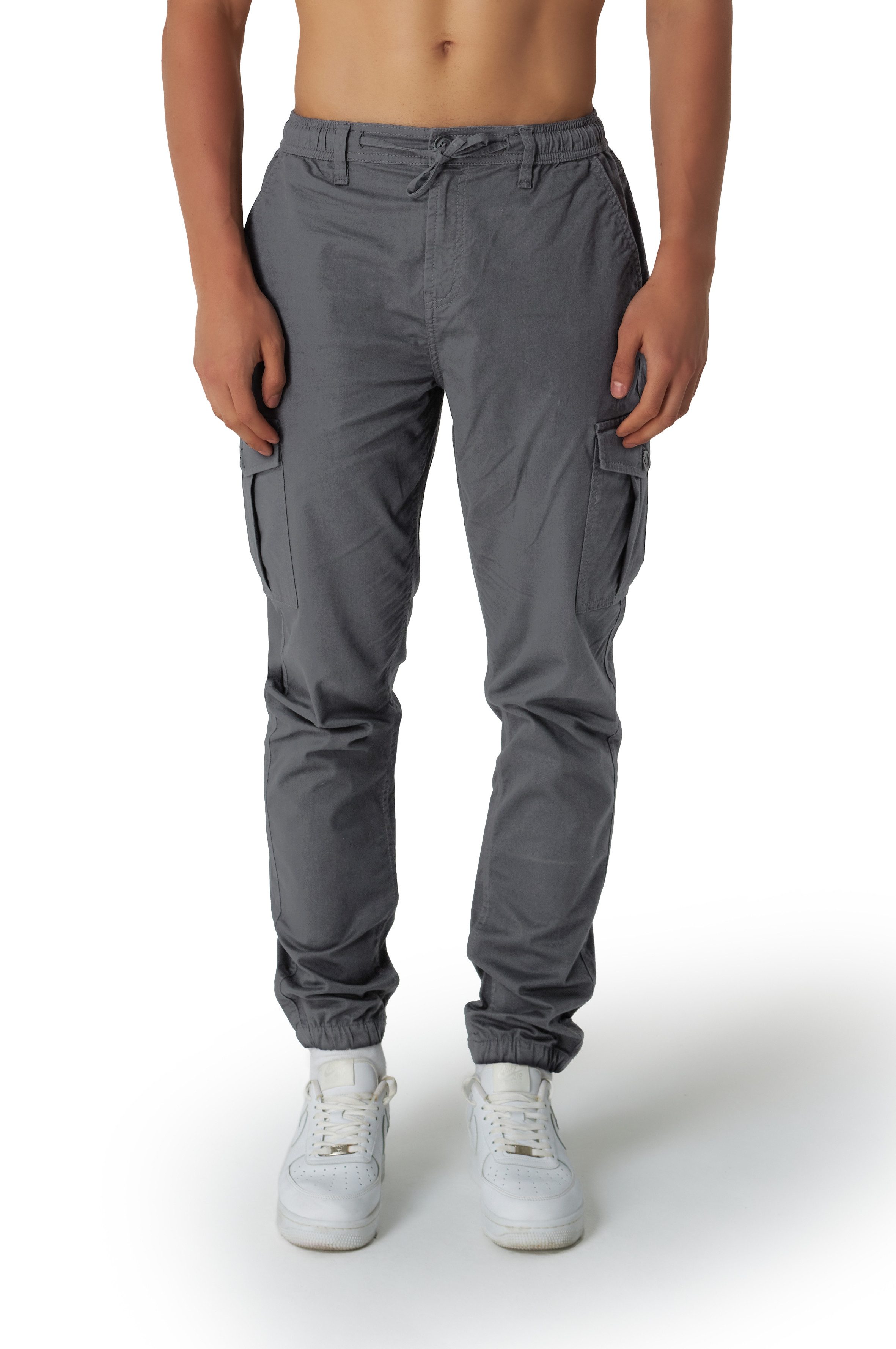 Smith & Solo Cargohose Herren, Hose Lang Chino mit Kordelzug günstig online kaufen
