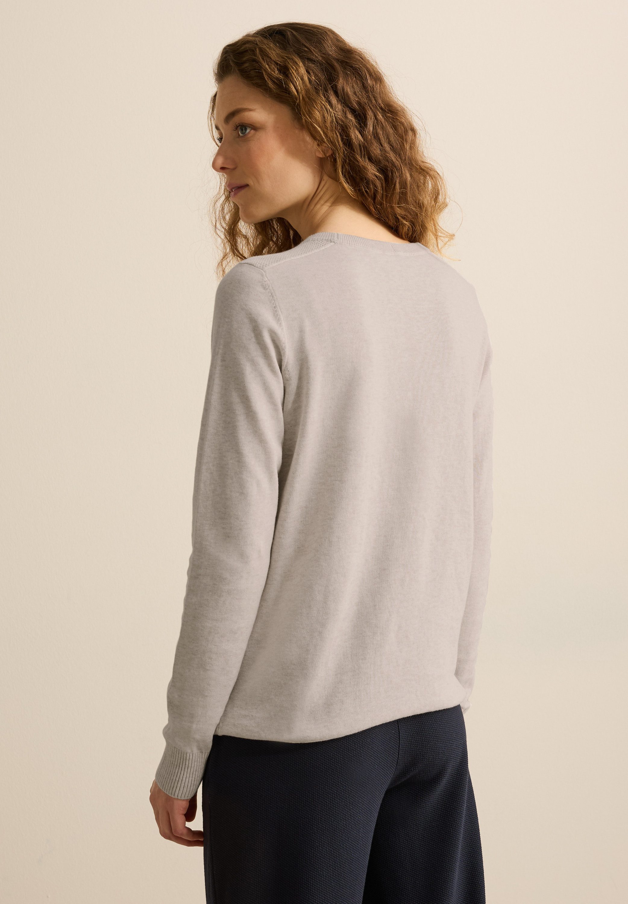 Cecil Strickpullover, aus reiner Baumwolle günstig online kaufen