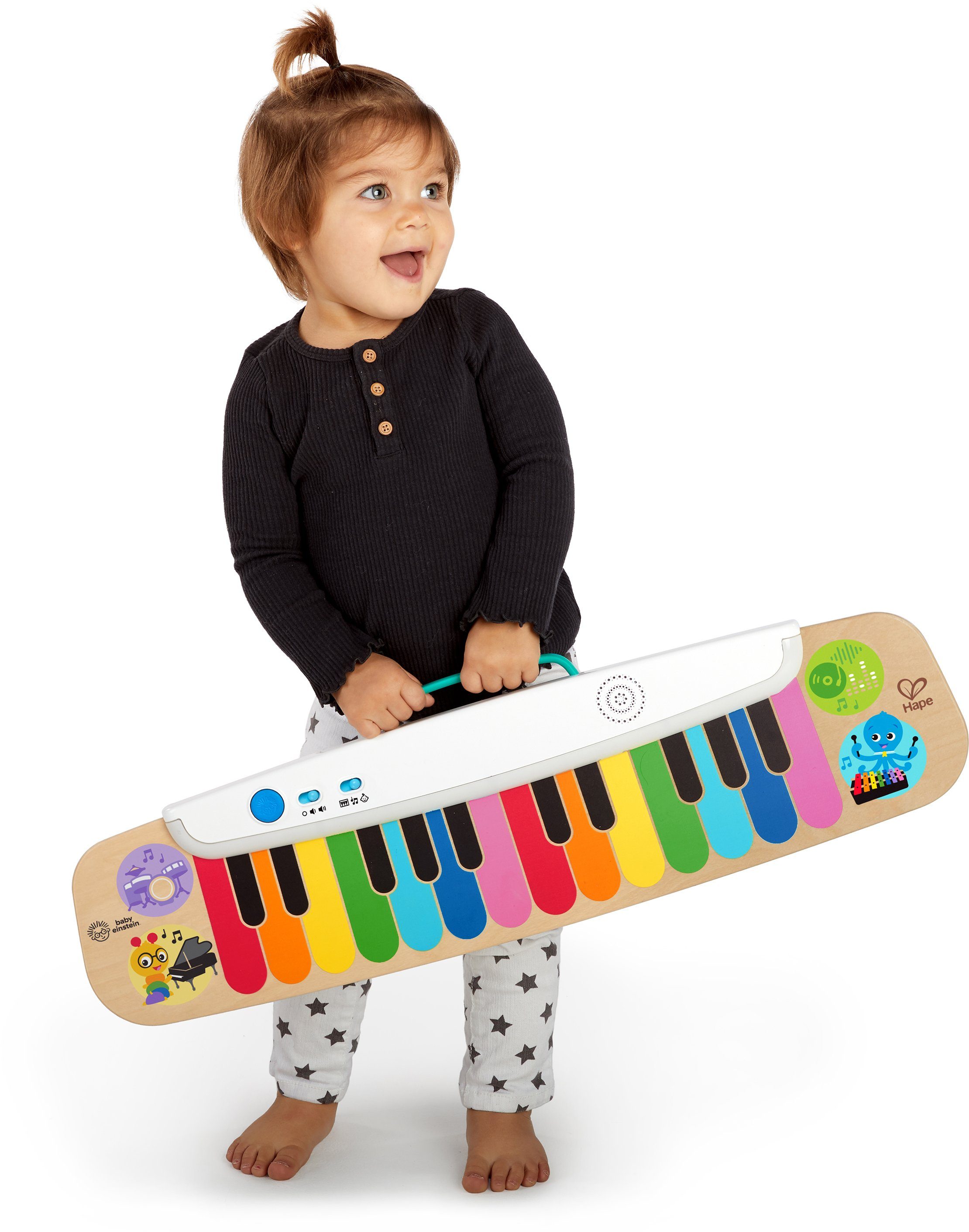 Baby Einstein Spielzeug-Musikinstrument Magisches Touch Keyboard, mit Licht & Sound