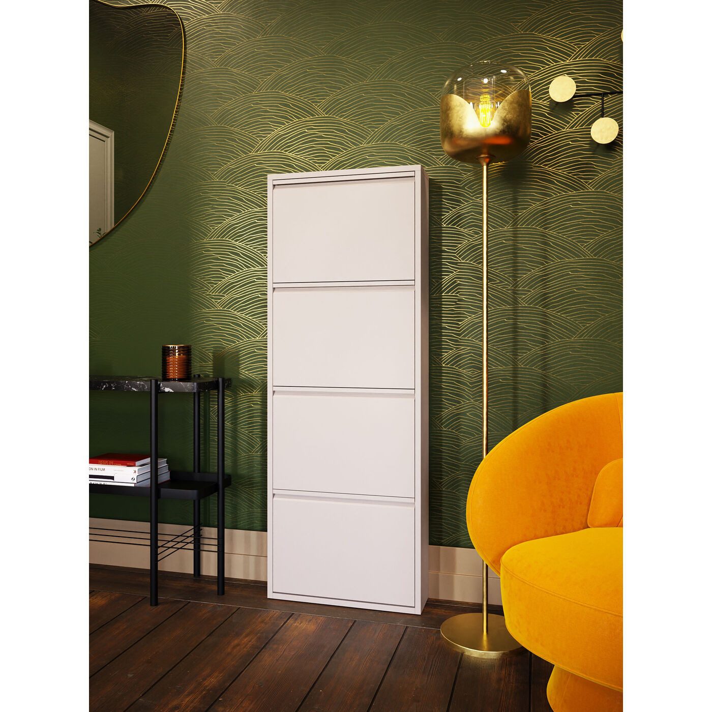 Kare Design Schuhschrank Caruso schmaler Schuhkipper günstig online kaufen