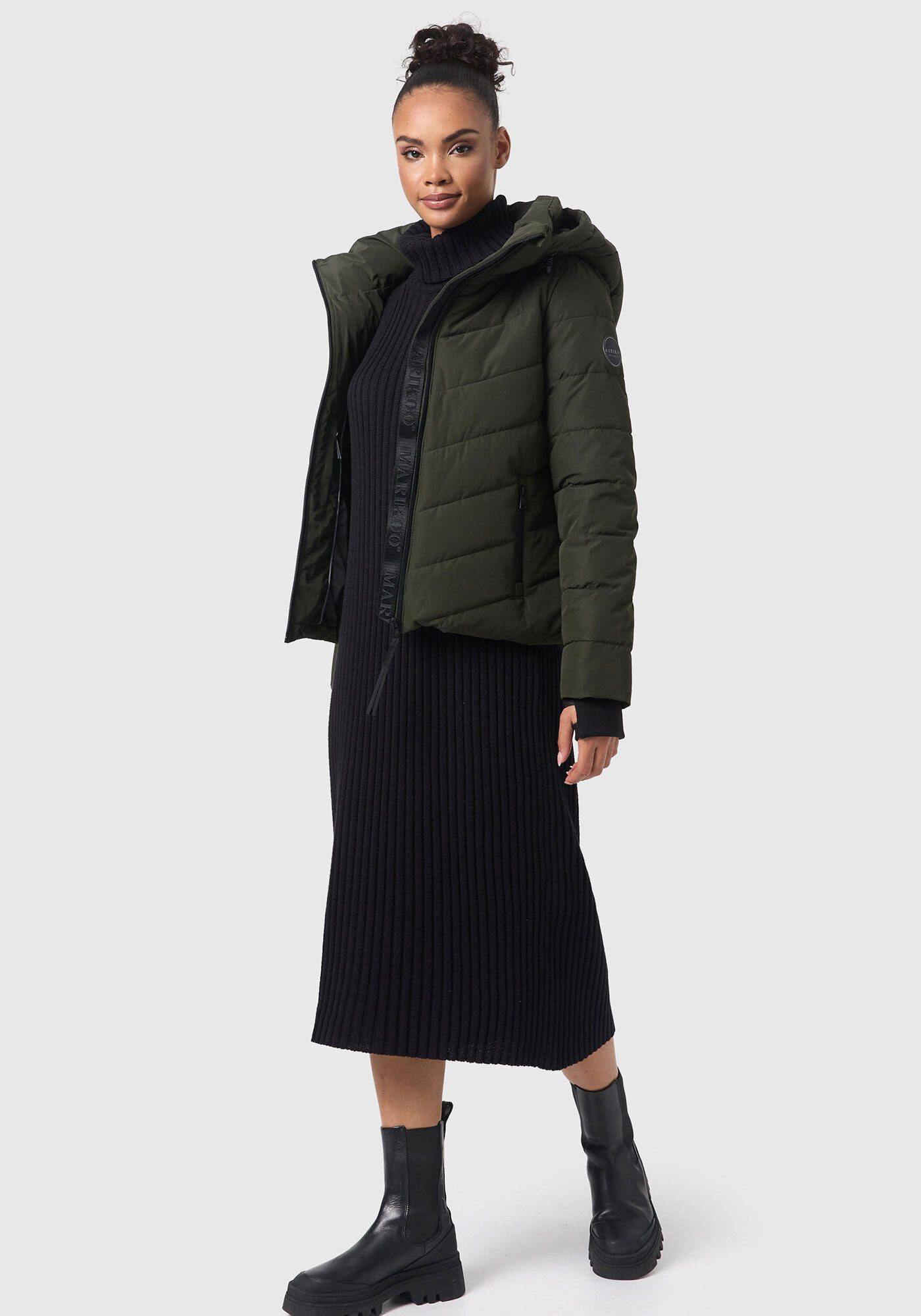 Marikoo Winterjacke Samuiaa XVI mit Kapuze