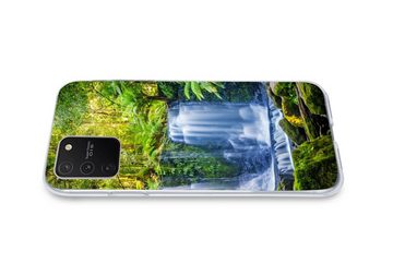 MuchoWow Handyhülle Dschungel - Wasserfall - Australien - Pflanzen - Natur, Phone Case, Handyhülle Samsung Galaxy S10 Lite, Silikon, Schutzhülle