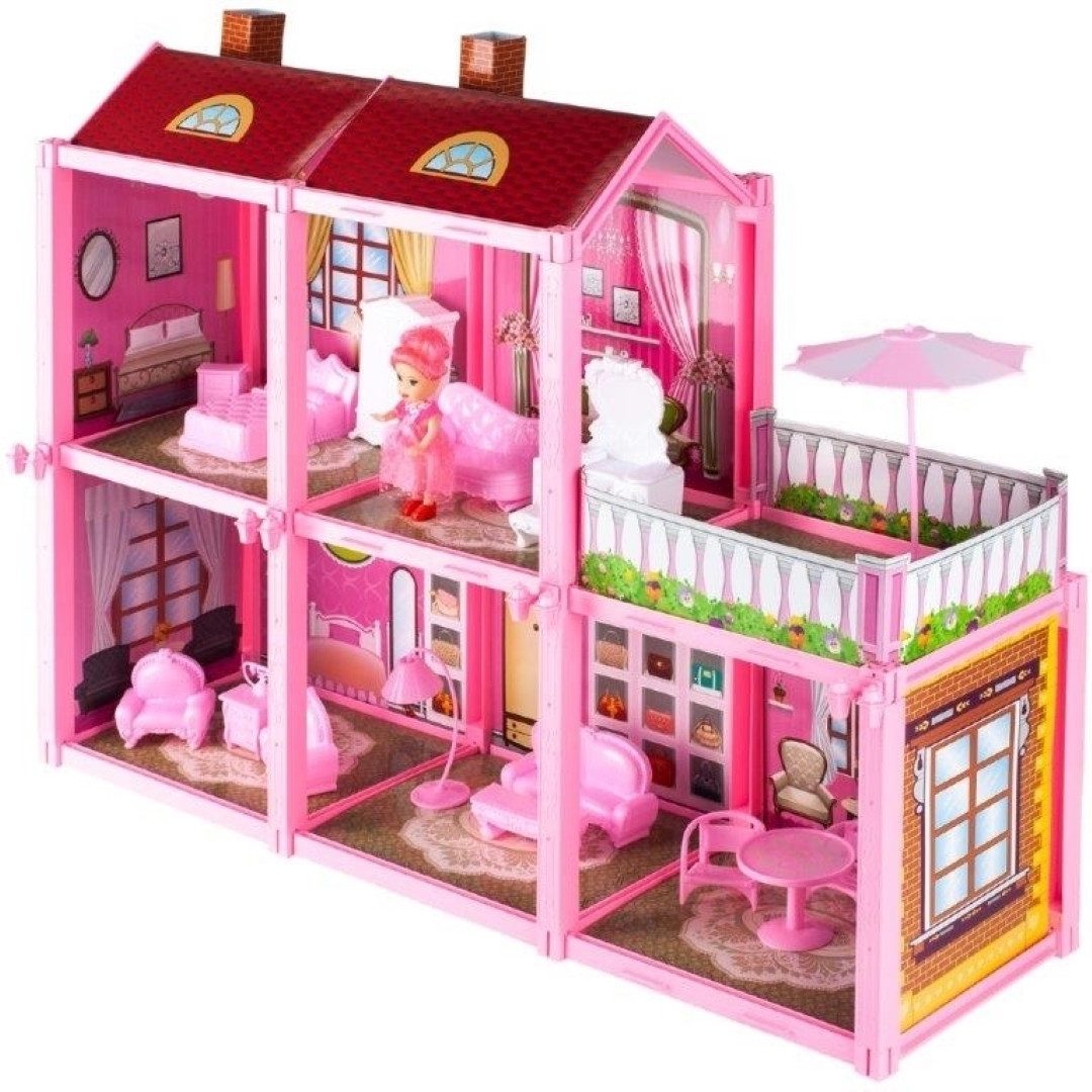 LA CUTE Puppenhaus Traumvilla Deluxe: Das günstig online kaufen