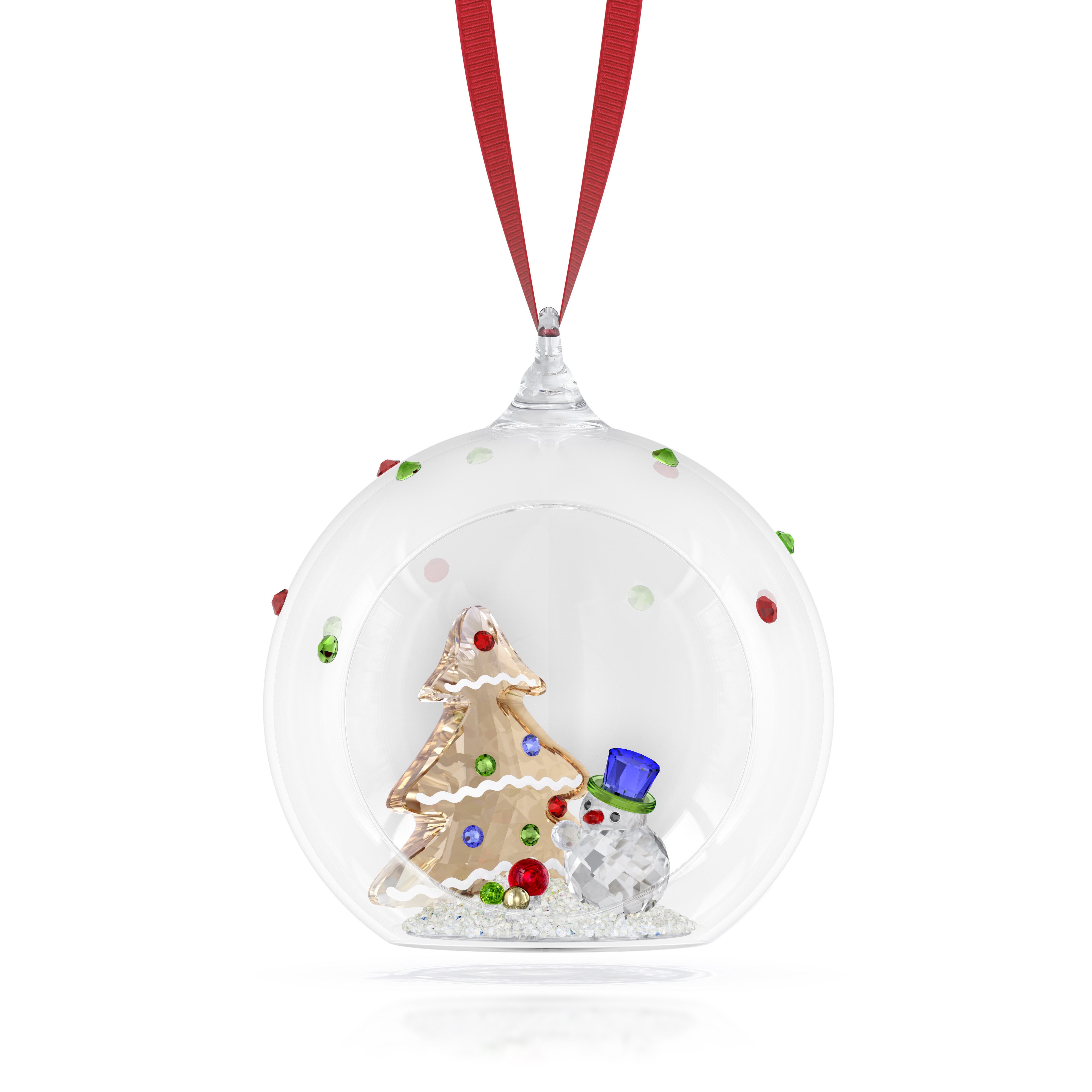 Swarovski Dekohänger Kristallfigur Sammelfigur Weihnachtskugel (1 St), Swar günstig online kaufen