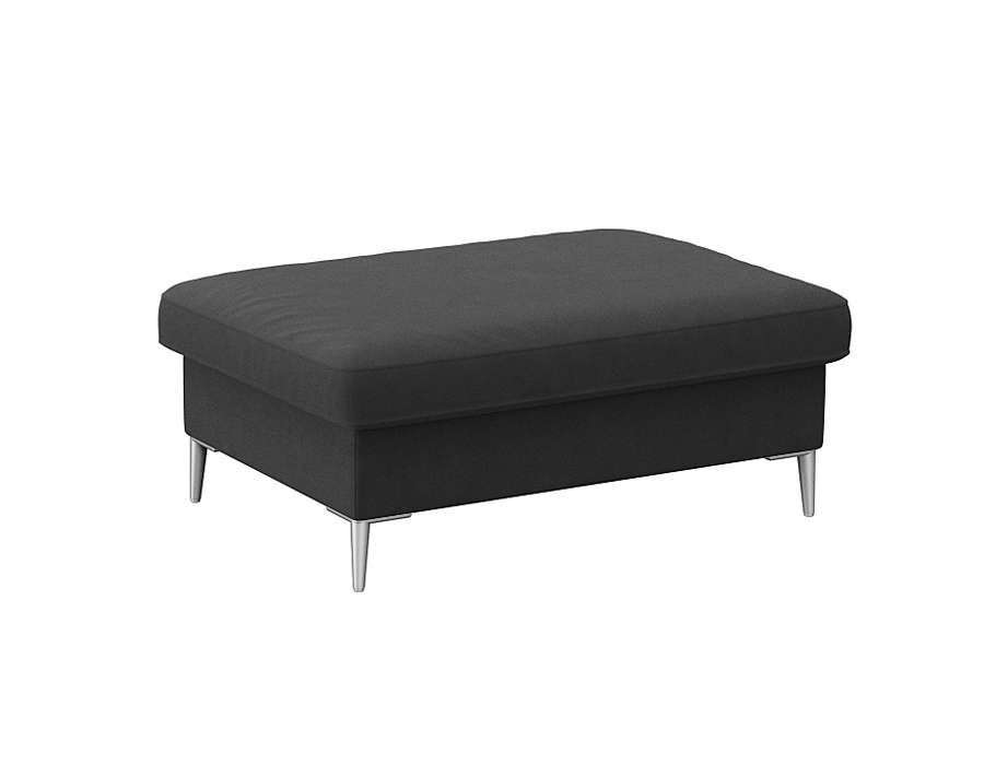 FLEXLUX Pouf Fiore, Kaltschaum, Füße Alu