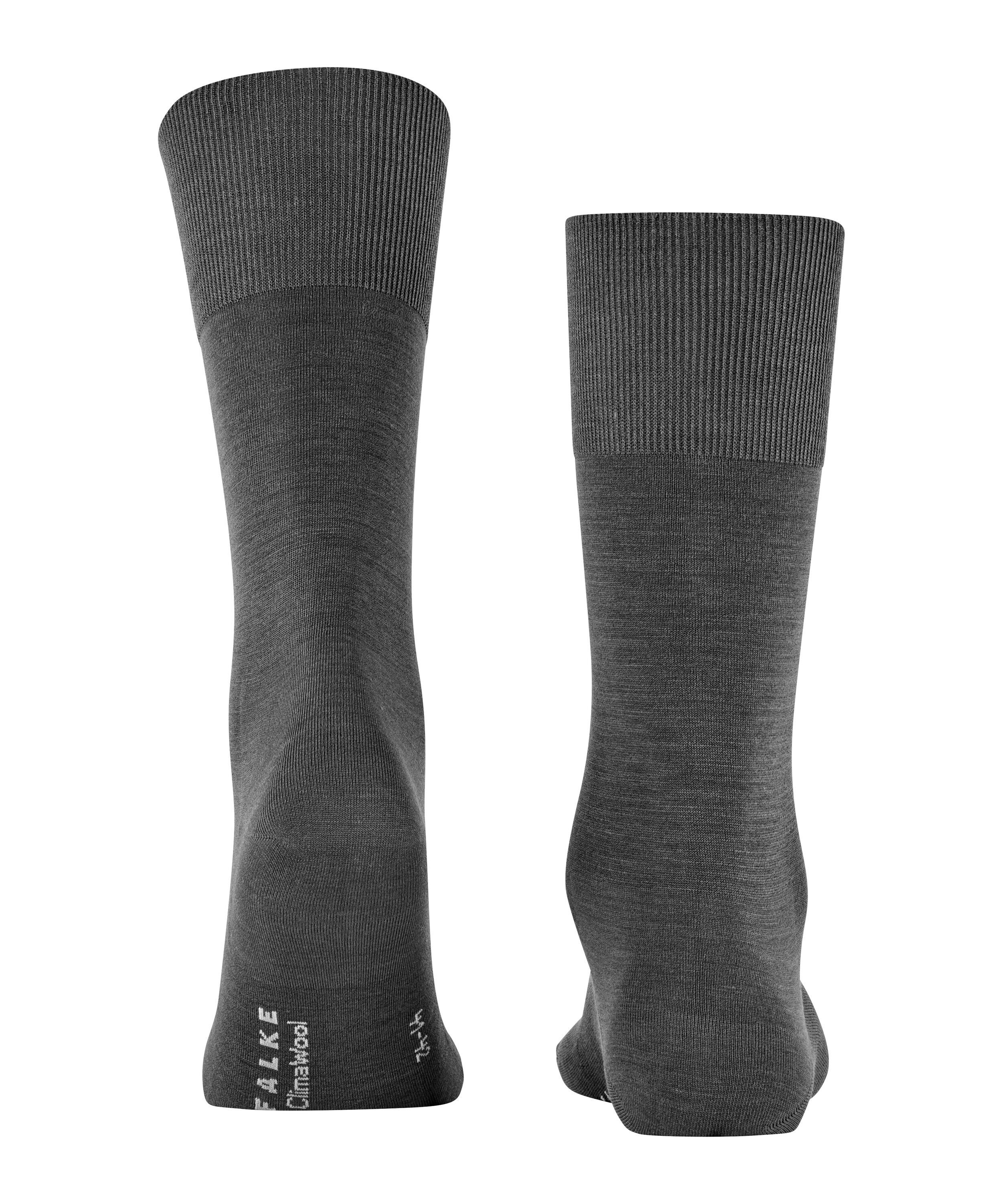 FALKE Socken ClimaWool Socken (1-Paar) feuchtigkeitsregulierend & temperaturausgleichend