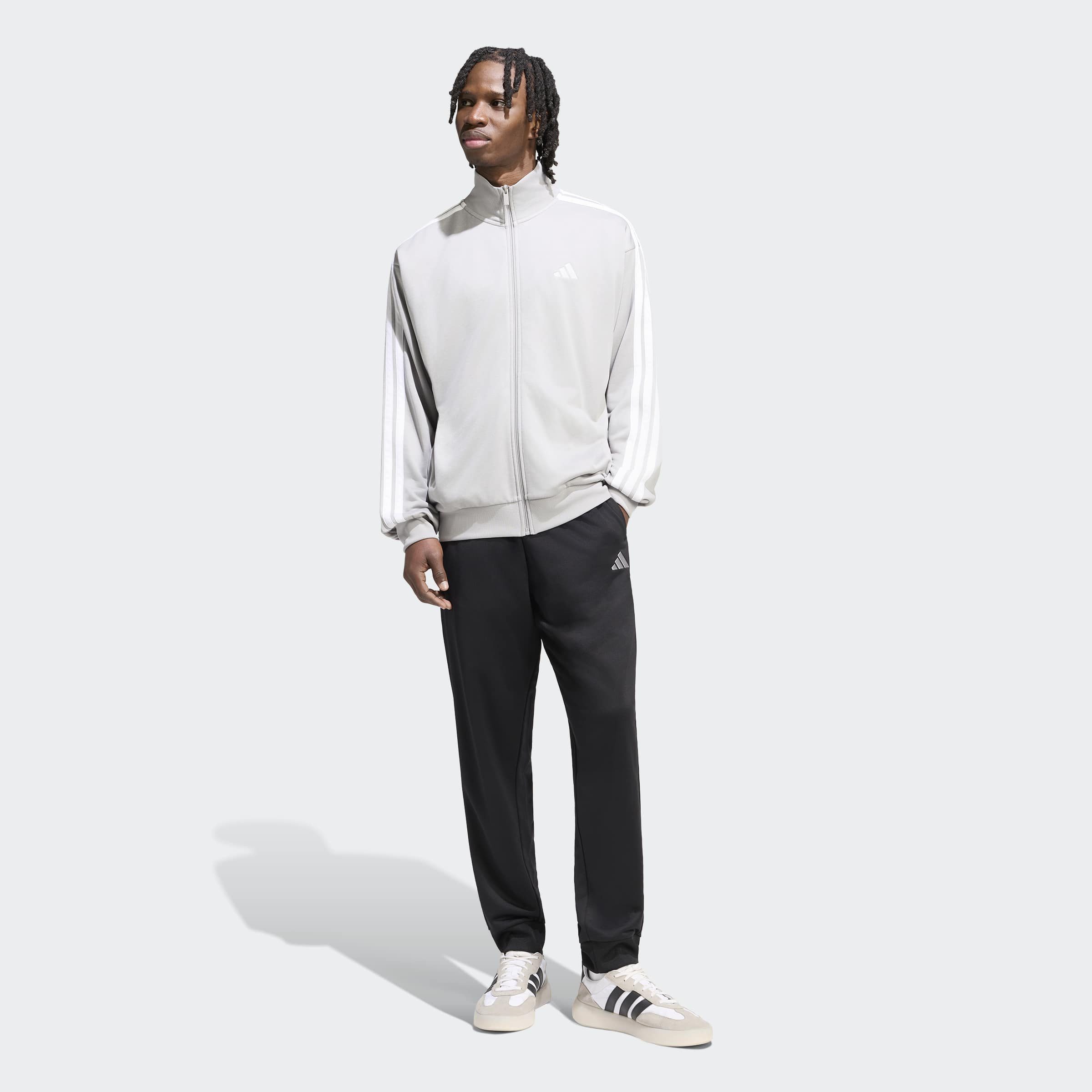 adidas Sportswear Trainingsanzug 3-STREIFEN FRENCH TERRY, Ansicht 1
