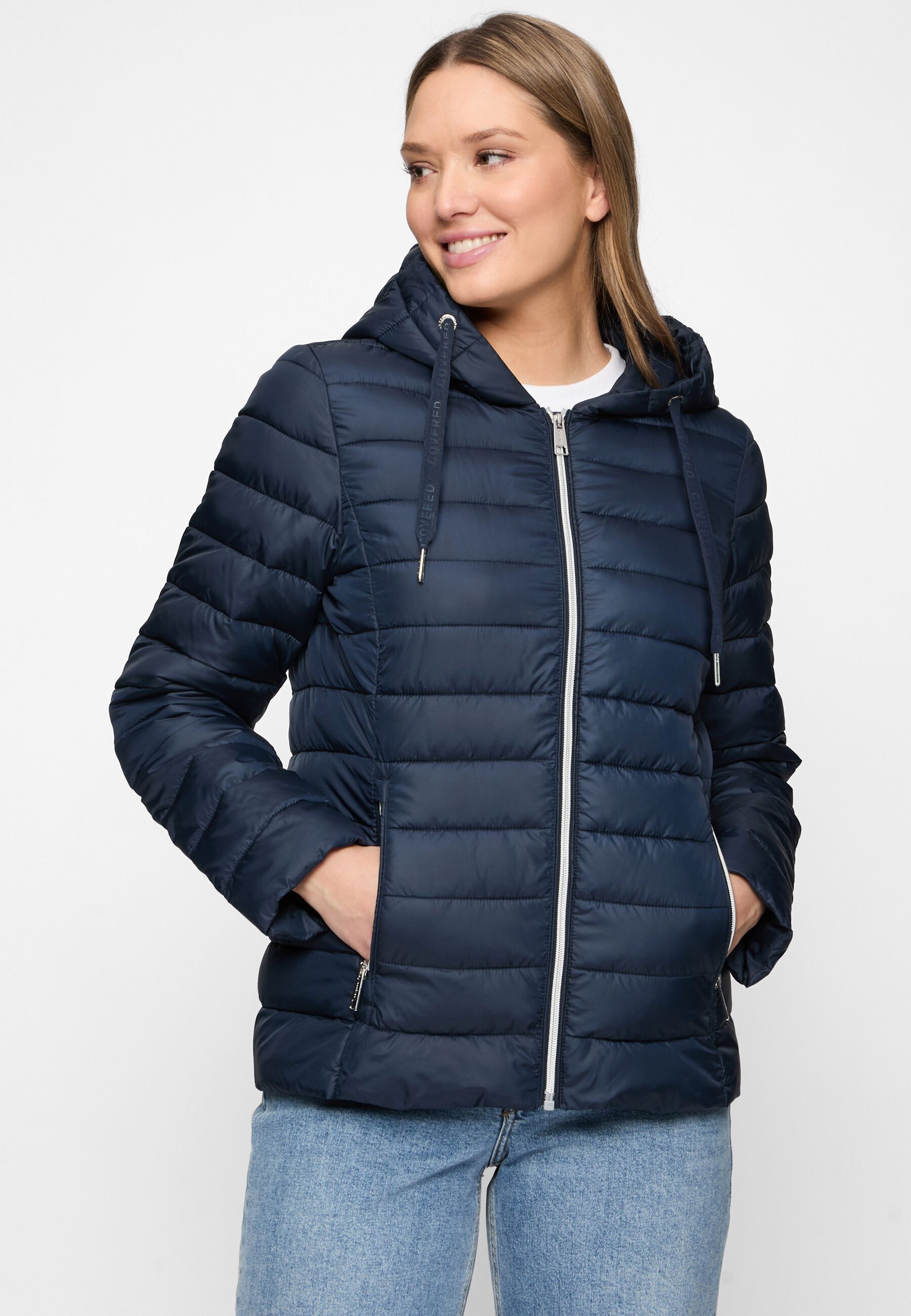 COVERED Winterjacke Nala (1-St) Windschutzblende innen