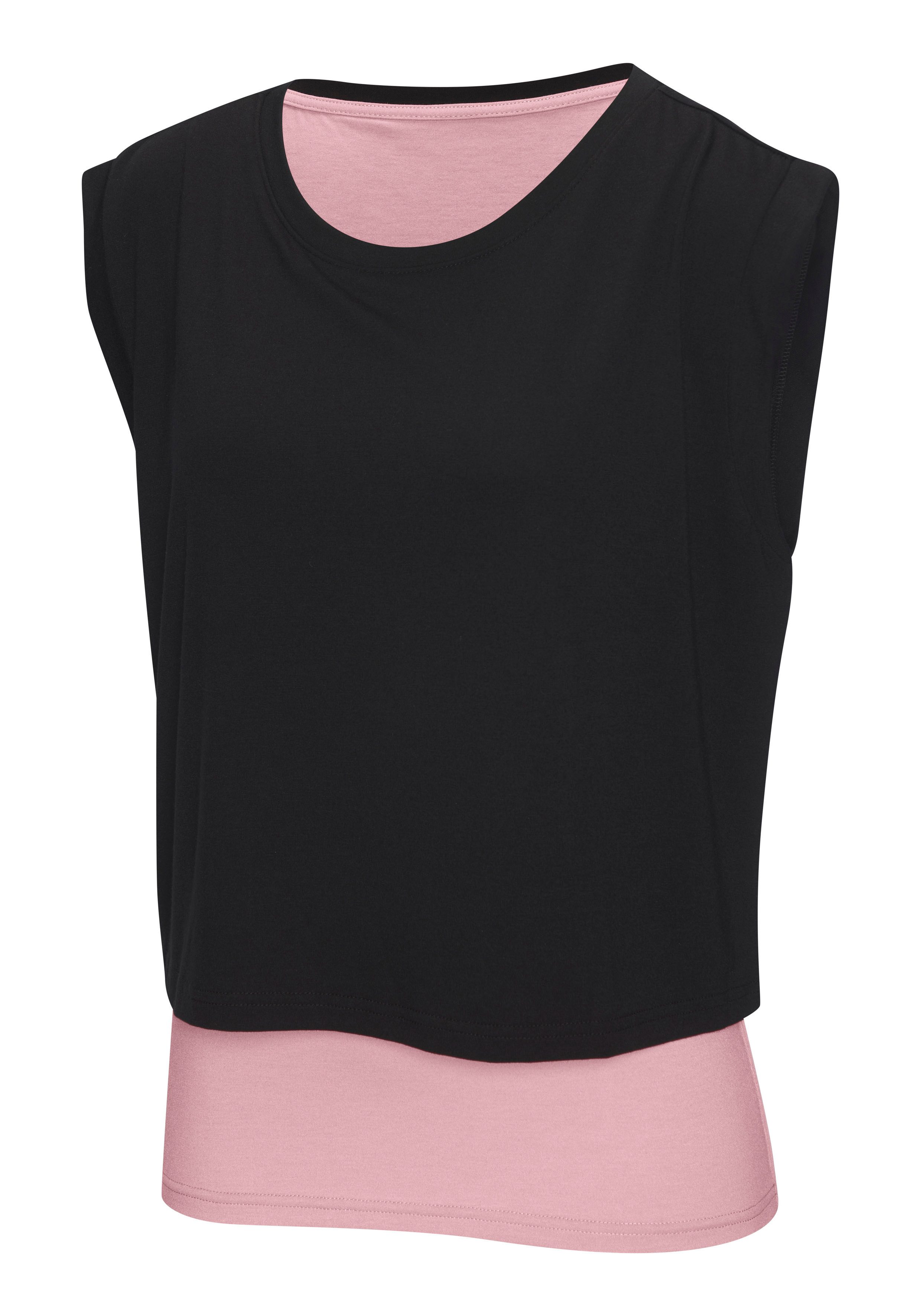 LASCANA ACTIVE 2-in-1-Shirt im doppellagigen Look – Bild 5 von 5