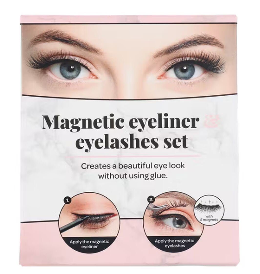 Magnetwimpern Magnetische Wimpern und Eyeliner-Set
