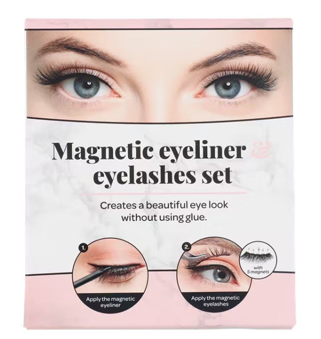 Magnetische Spectrum 5 tlg. Magnetwimpern Eyeliner-Set, und Wimpern