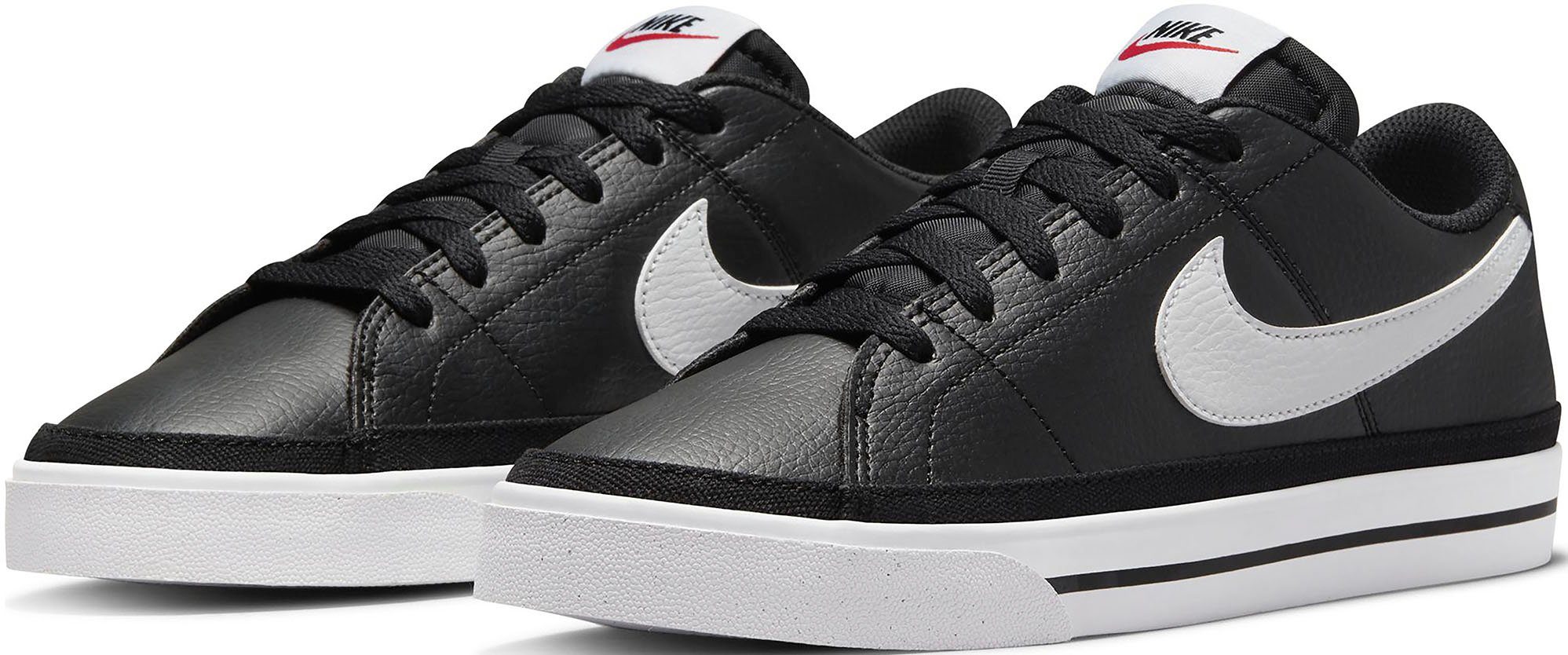 Nike Sportswear COURT LEGACY NEXT NATURE Sneaker schwarz-weiß
