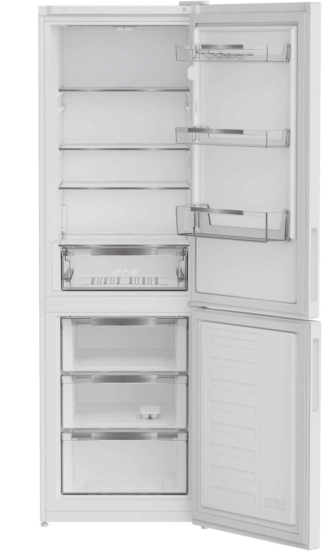 BAUKNECHT Kühl-/Gefrierkombination KGL 1850 WS, 185,2 cm hoch, 59,5 cm breit, LessFrost – weniger Abtauen dank außenliegendem Verdampfer – Bild 5 von 5