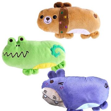 FIDDY Tierkuscheltier Hundespielzeug für Welpen, Plüschhunde-Quietschspielzeug, (4-tlg) Haustier-Hundespielzeug, Haustierbedarf, Plüschspielzeug