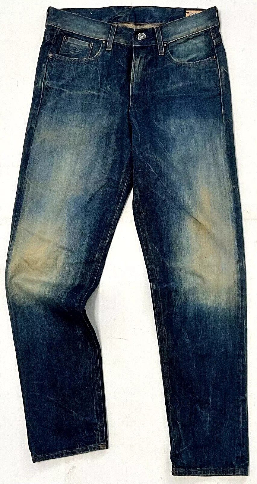 G-STAR 5-Pocket-Jeans G-Star Raw 3301 Tapered RL Vine Denim Medium Aged Damen Джинсы 5-Pocket-Style, Used Optik