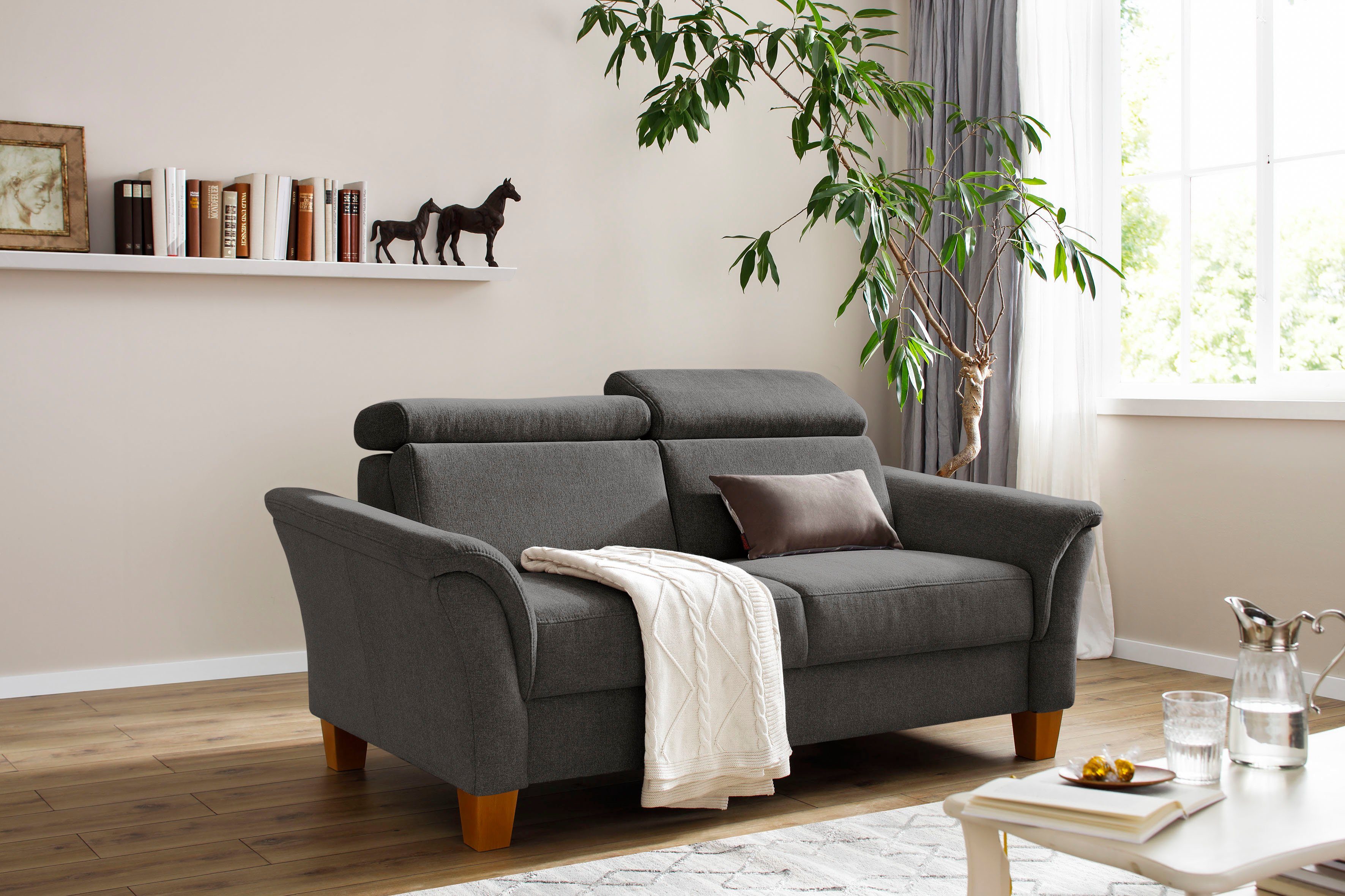 OTTO home 2,5-Sitzer Conville, inkl. Kopfteilverstellung