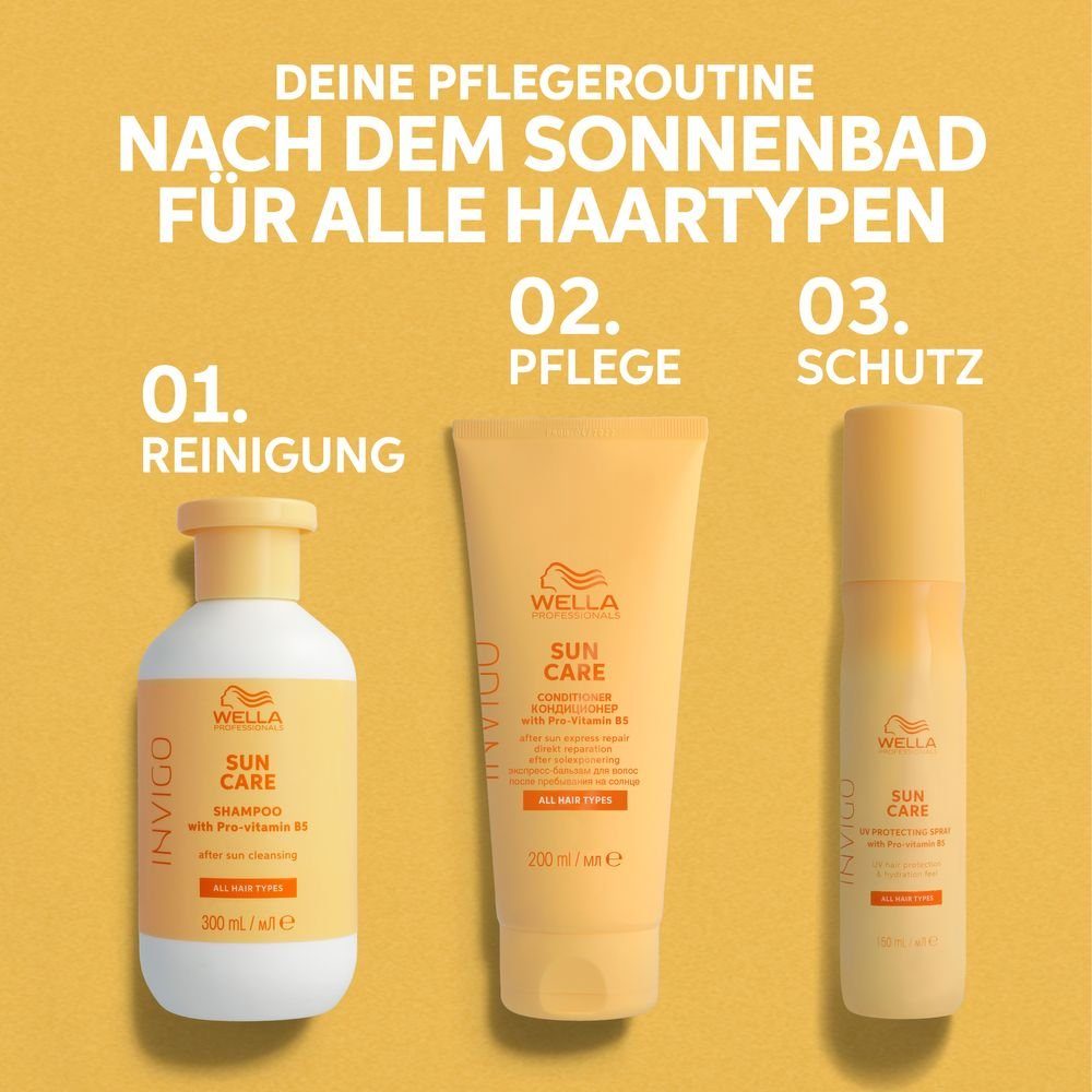 Haarpflege-Spray Wella Invigo Wella Spray 150 Sun Protection Professionals ml Care