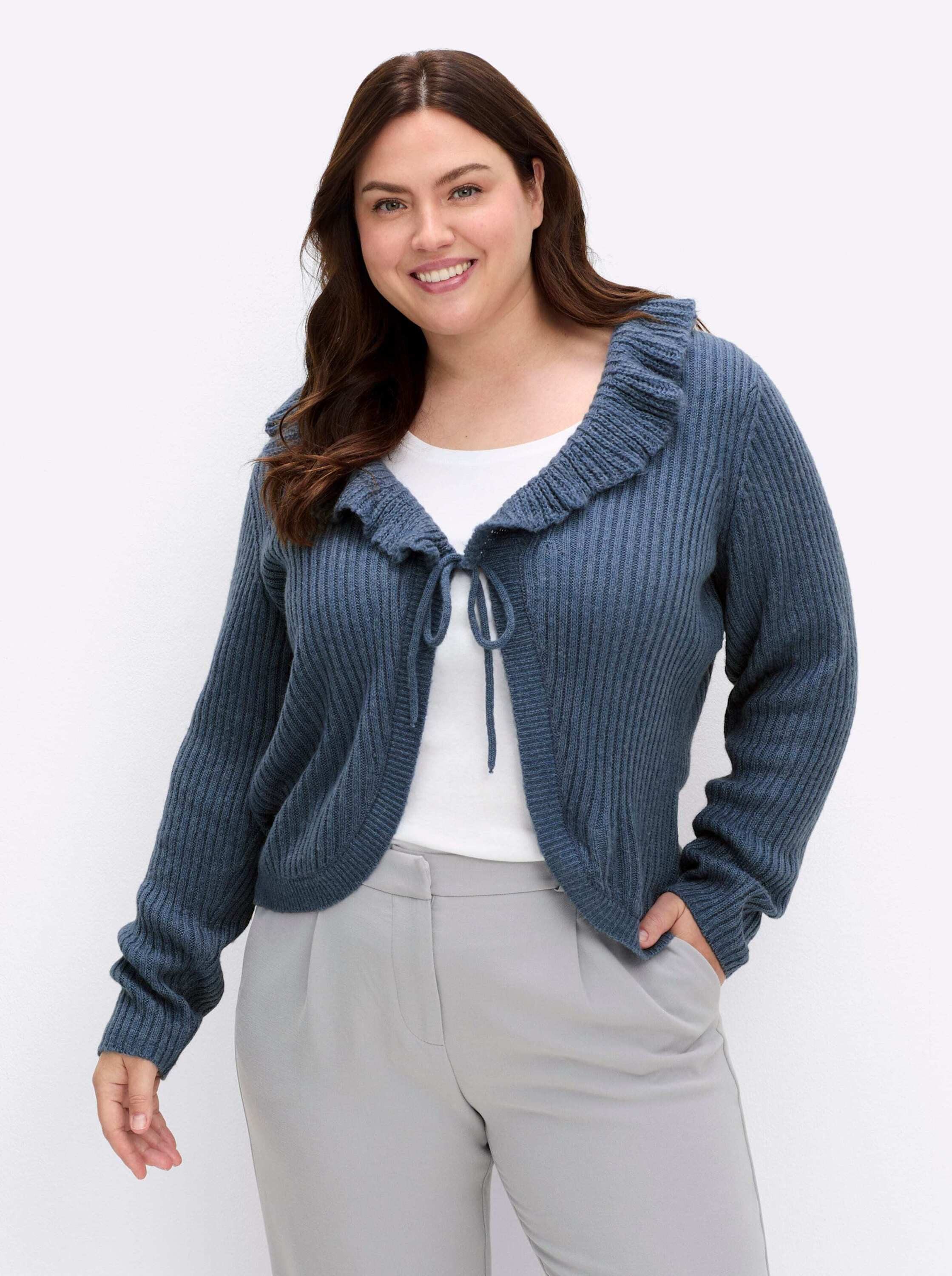 sheego by Joe Browns Strickjacke Strickjacke Langarm