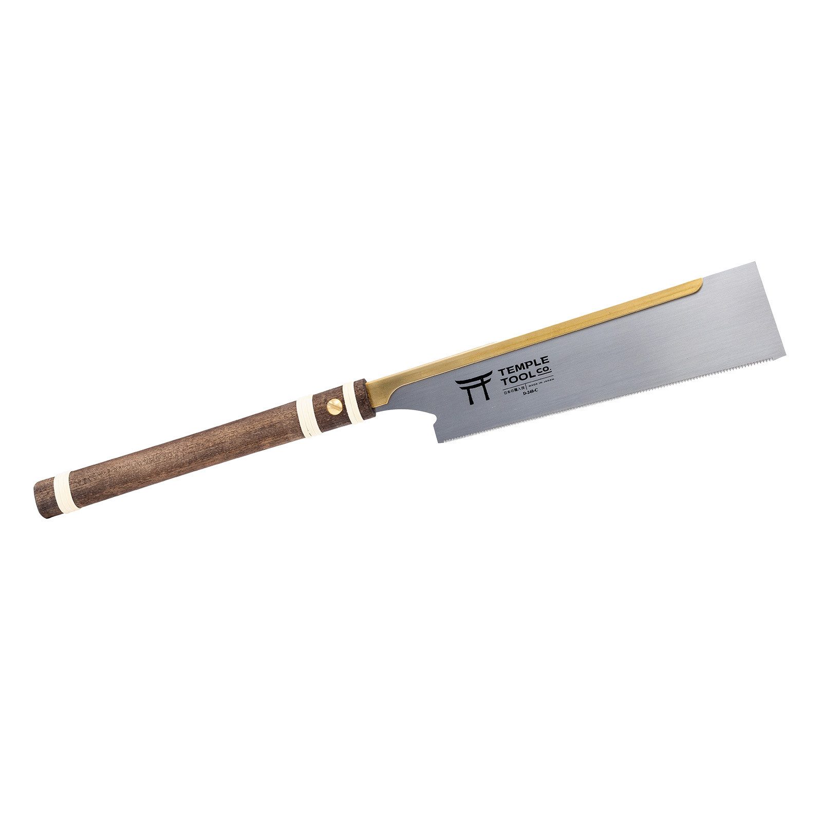 SO-TECH® Japansäge Japanische Dozuki Zugsäge D-240-C von Temple TOOL, Feinsäge für Holz, Klingenlänge 240 mm, Gesamtlänge 550 mm
