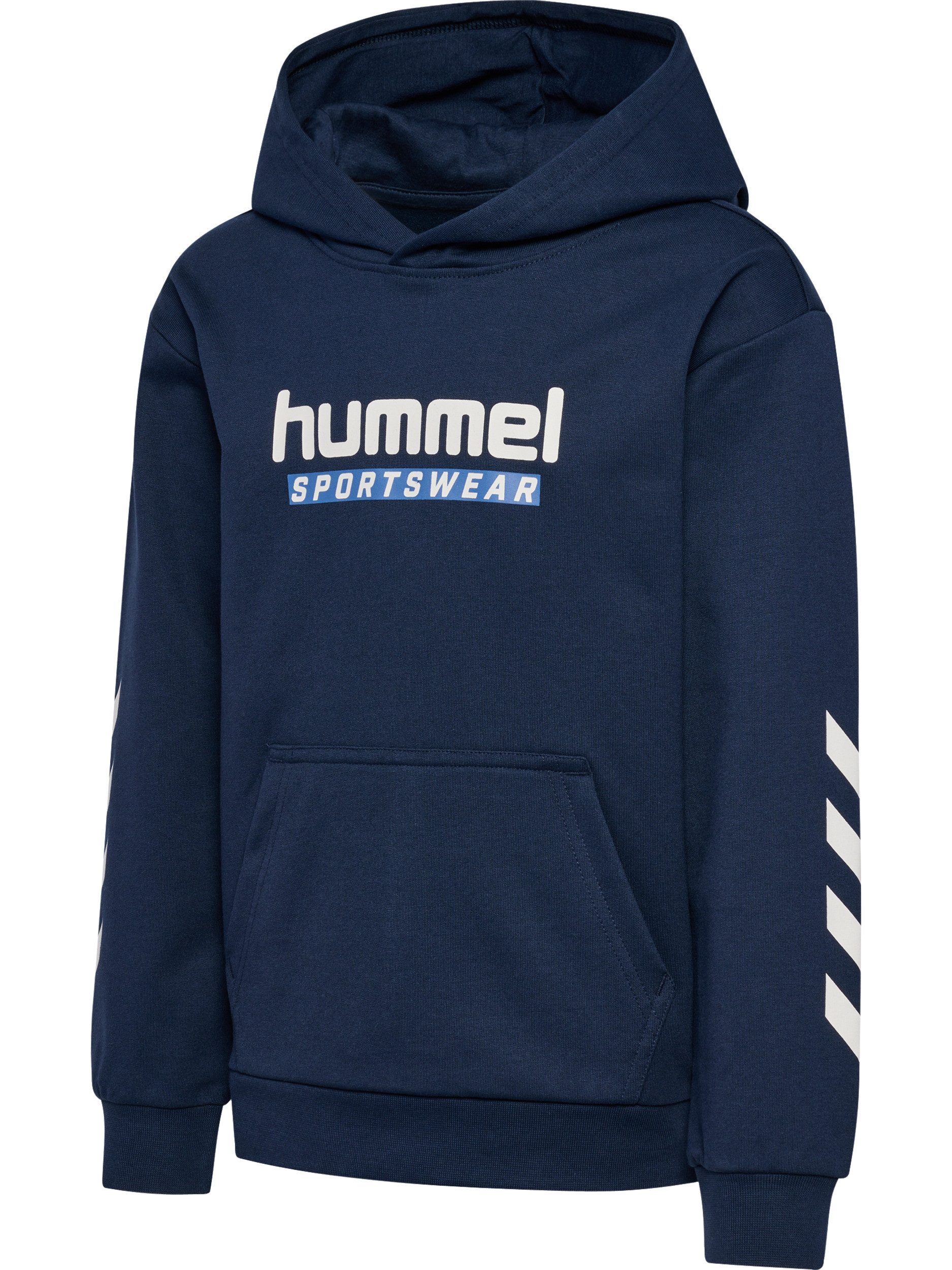 hummel Kapuzensweatshirt mit Kängurutasche, im sportlichen Stil