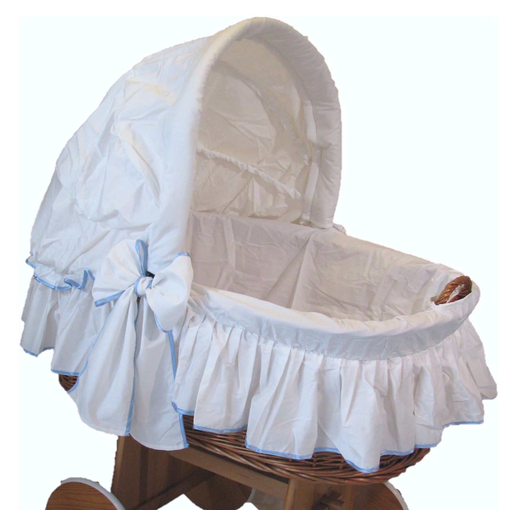 Babymajawelt Babybettbezug Für Stubenwagen mit Haube günstig online kaufen
