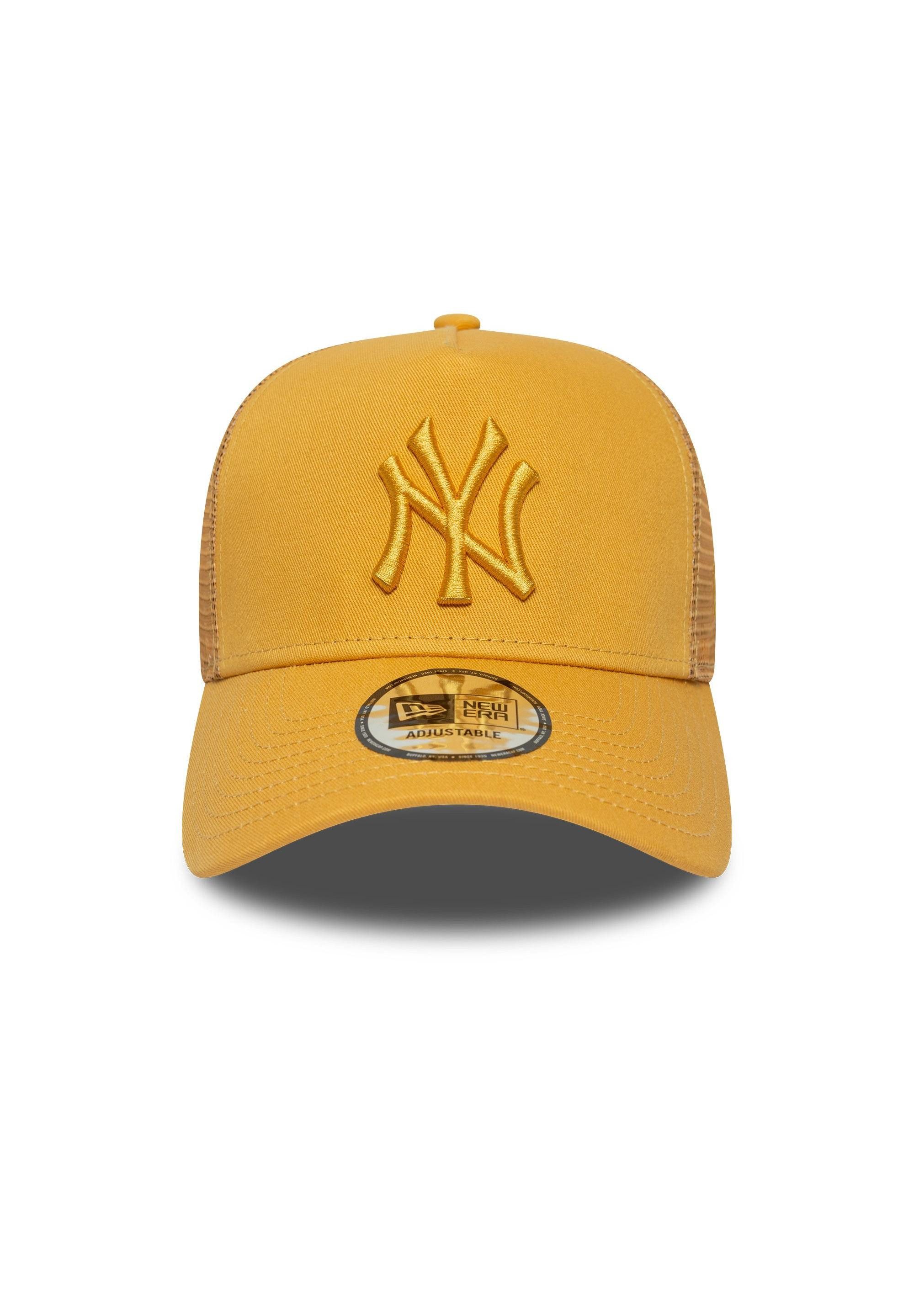 New Era Baseball Cap New York Yankees A-Frame Trucker Cap New Era Gelb Tonal Logo (1-St)