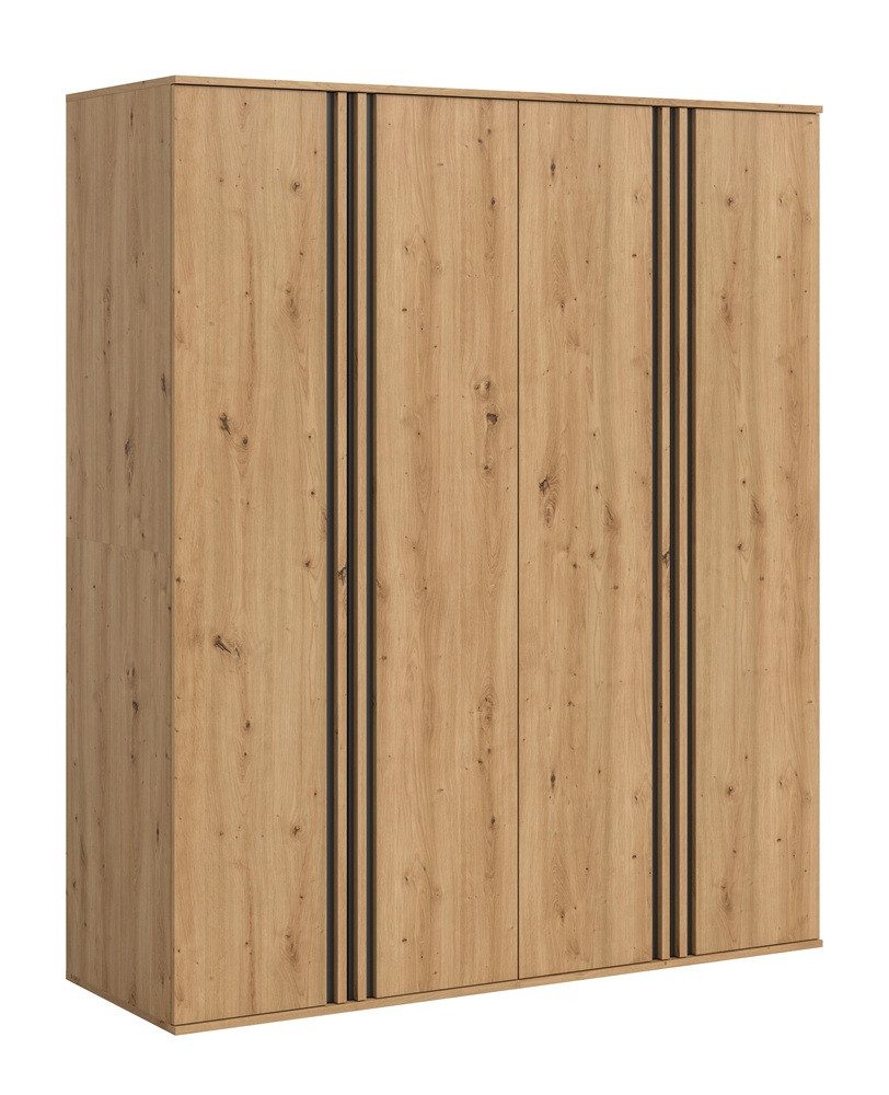 xonox.home Kleiderschrank Garderobenschrank Kleiderschrankkombination Tofta, Artisan Eiche (2-St) 160 cm