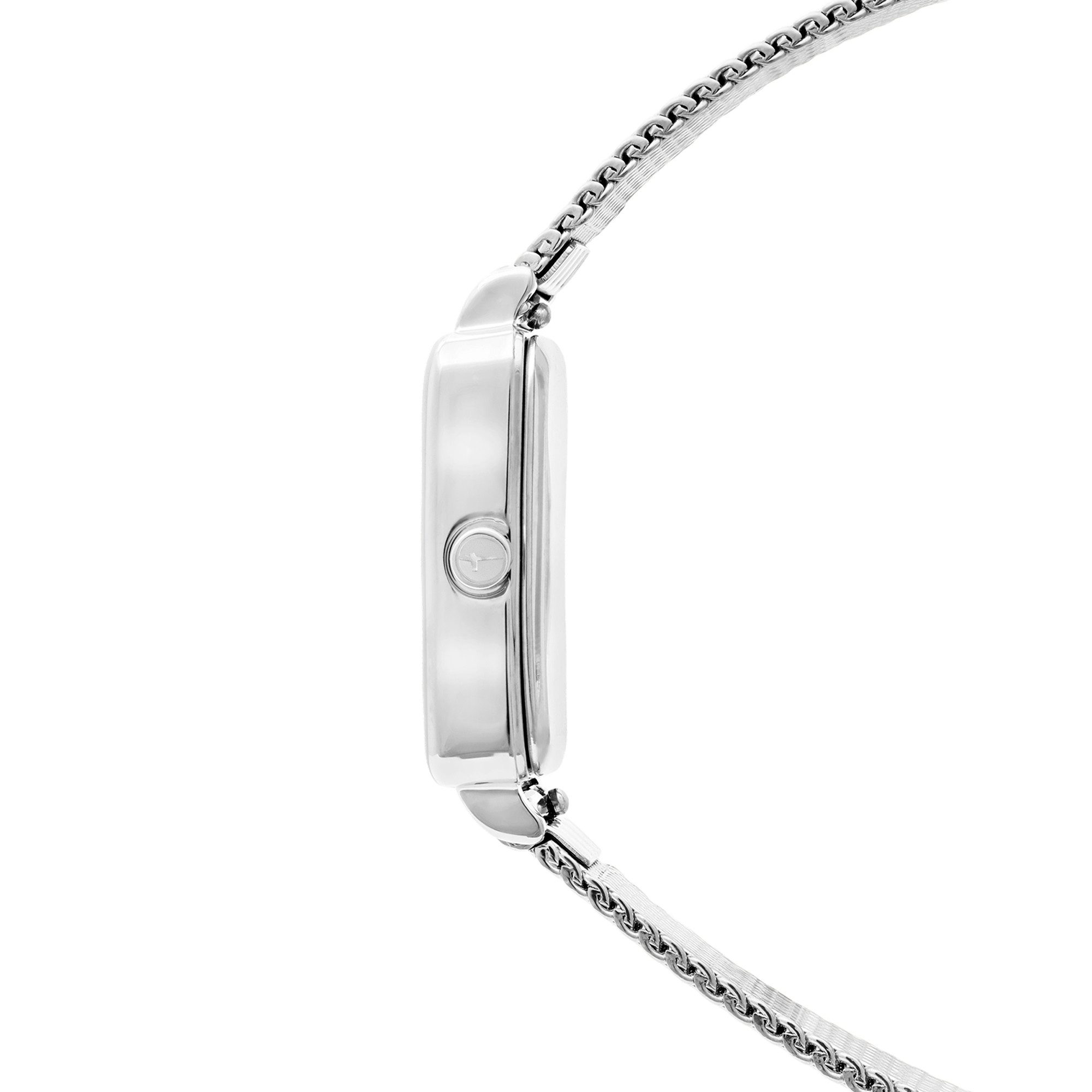 Tamaris Quarzuhr TT-0200-MQ, Armbanduhr, Damenuhr, Edelstahlarmband, analog