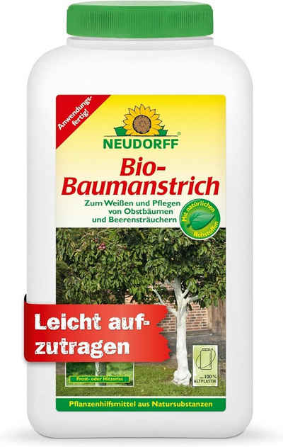 Neudorff Baumanstrich Bio-Baumanstrich, 2000 ml, 1,00 St., zum Weißen und Pflegen von Obstbäumen und Beerensträuchern