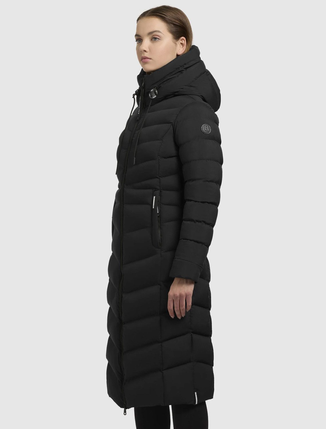 khujo Wintermantel Khujo Ingram 4 Mantel (1-tlg) lang geschnitten