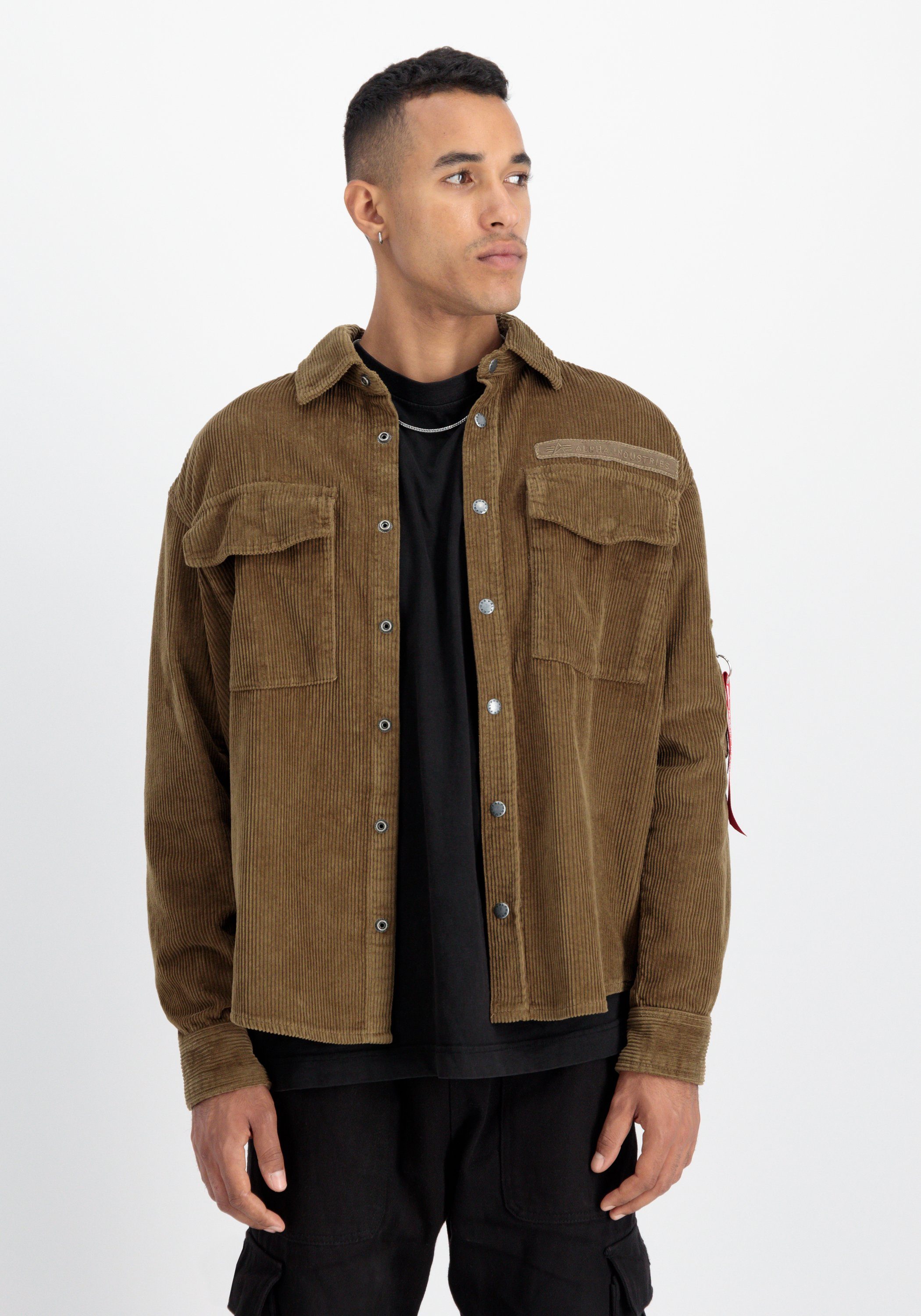 Alpha Industries Hemdjacke Cord Overshirt günstig online kaufen