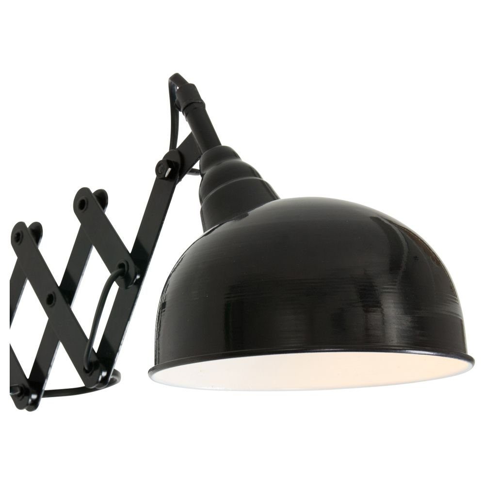 E27, click-licht Wandleuchte, Wandleuchte LIGHTING Weiß Wandlicht Nein, in keine und Wandlampe, Yorkshire Angabe, Leuchtmittel enthalten: Schwarz Wandleuchte Steinhauer warmweiss,