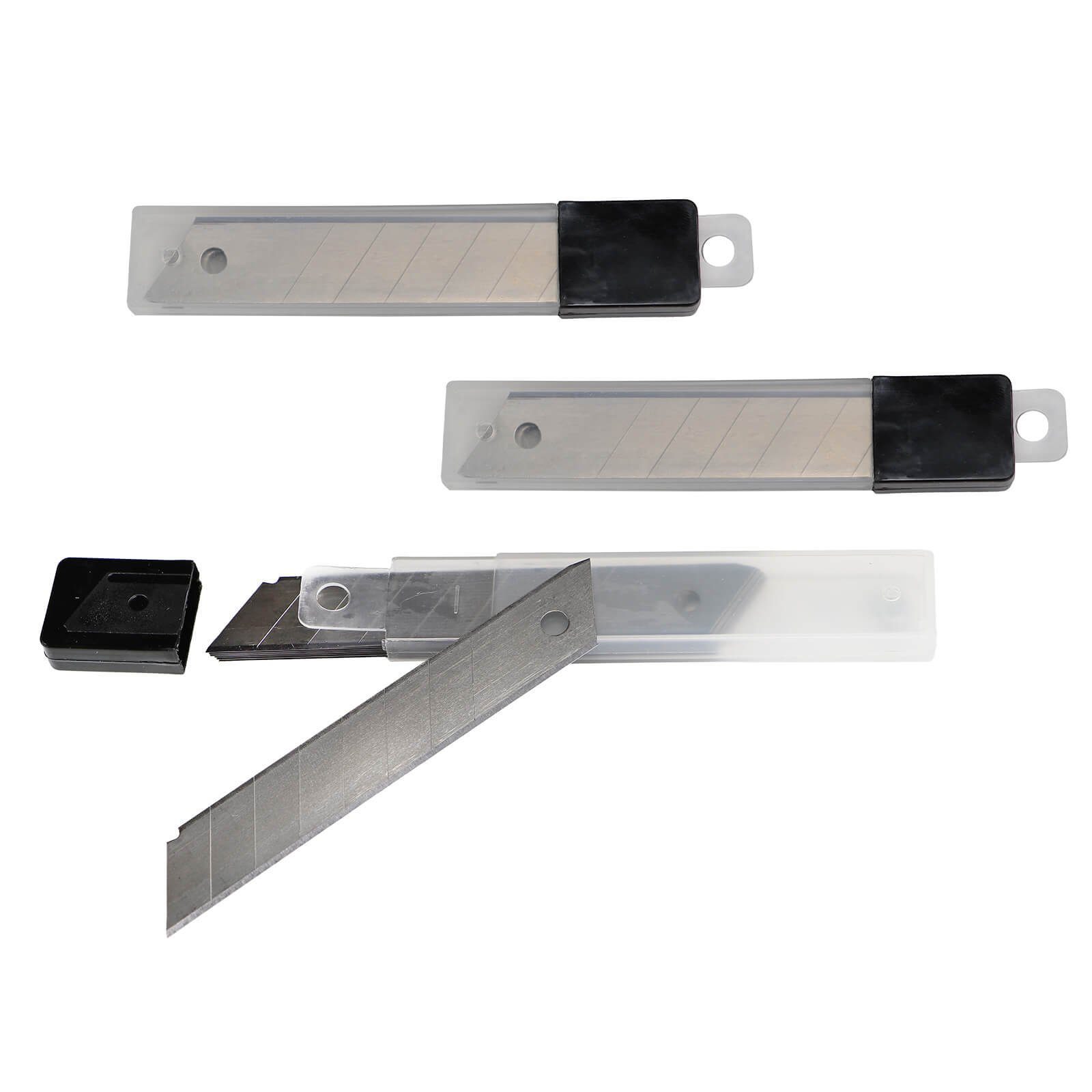 Beast Cuttermesser 18mm Abbrechklingen für Cuttermesser 30 Ersatzklingen im Köcher