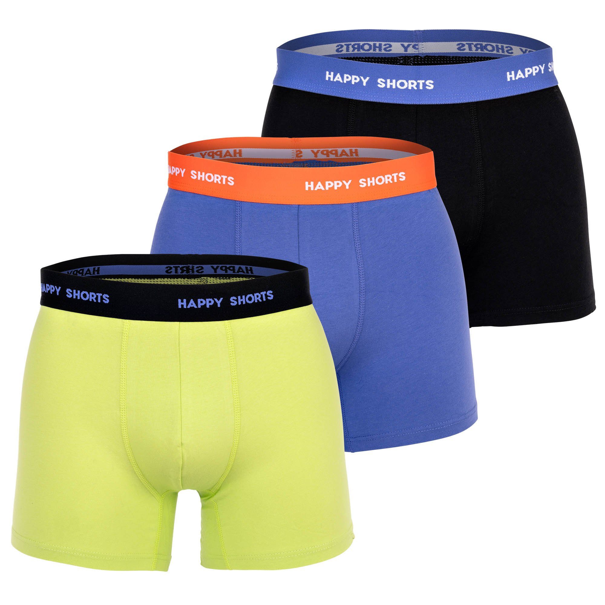 Boxer Herren Boxershort 3er Pack Baumwolle
