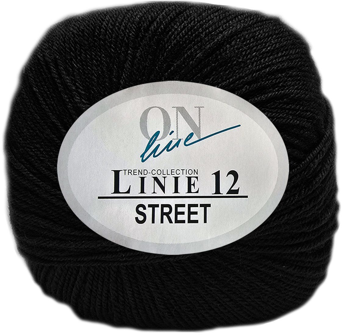 Online Garne 50 Gramm Online Linie 12 Street Design Uni Farbauswahl Bastelgarn
