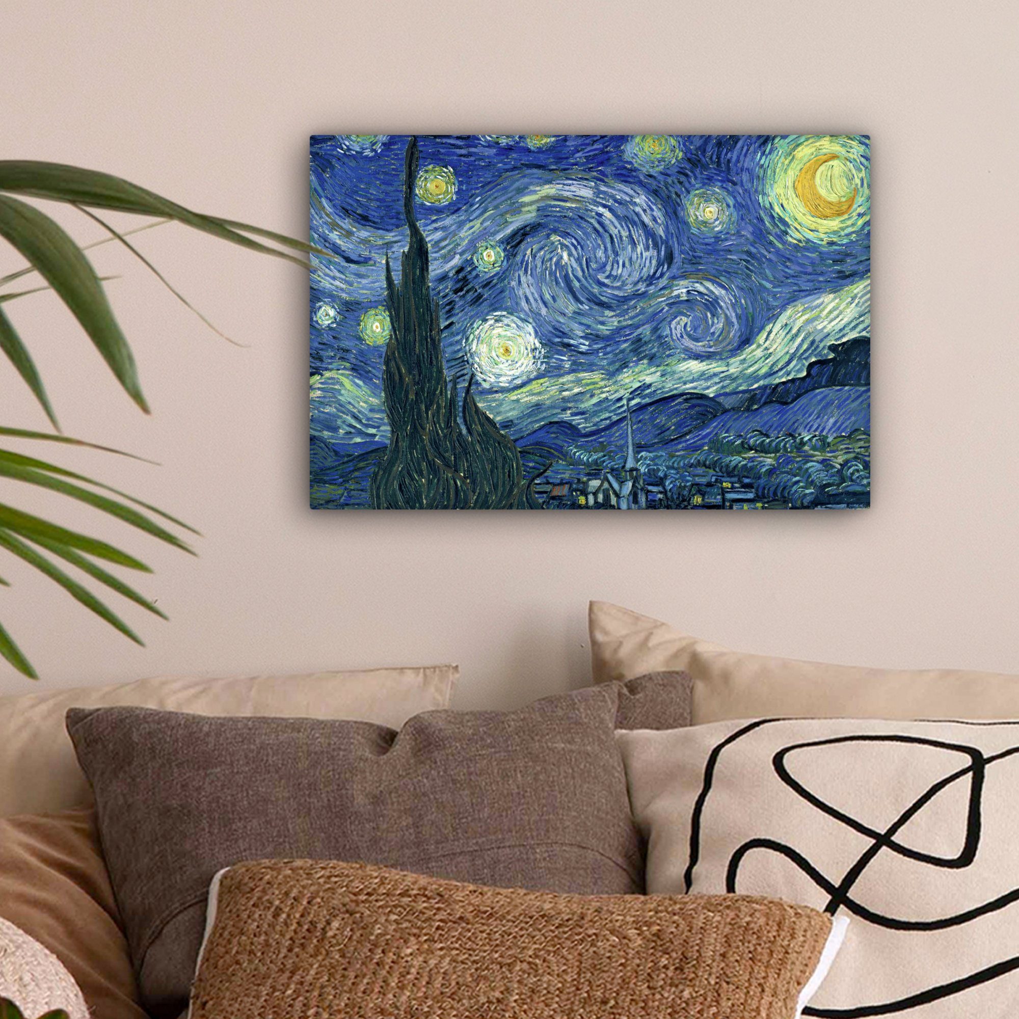OneMillionCanvasses® Leinwandbild Sternennacht - Kunstdrucke - Alte Meister günstig online kaufen