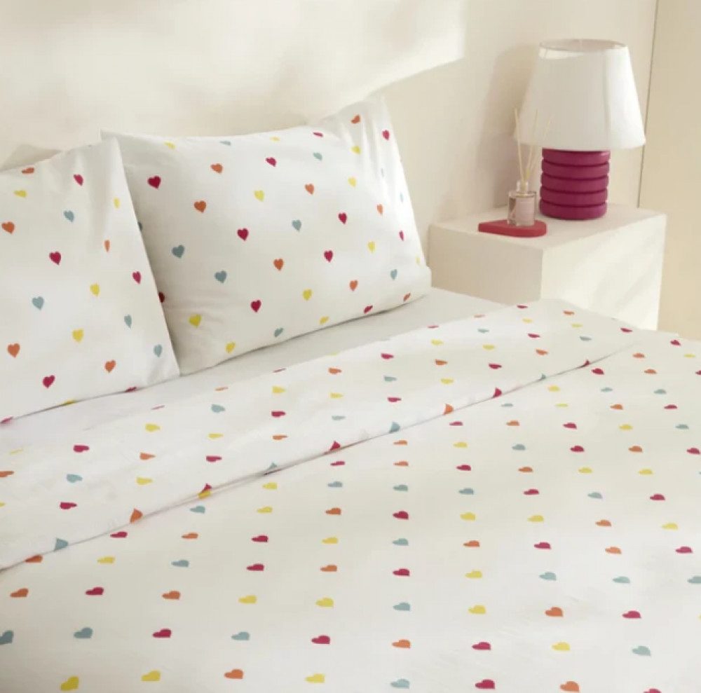 Karaca Home Bettwäsche Sarah Anderson Amour Doppelbett Bettwäsche Bettbezug Set Mehrfarbig