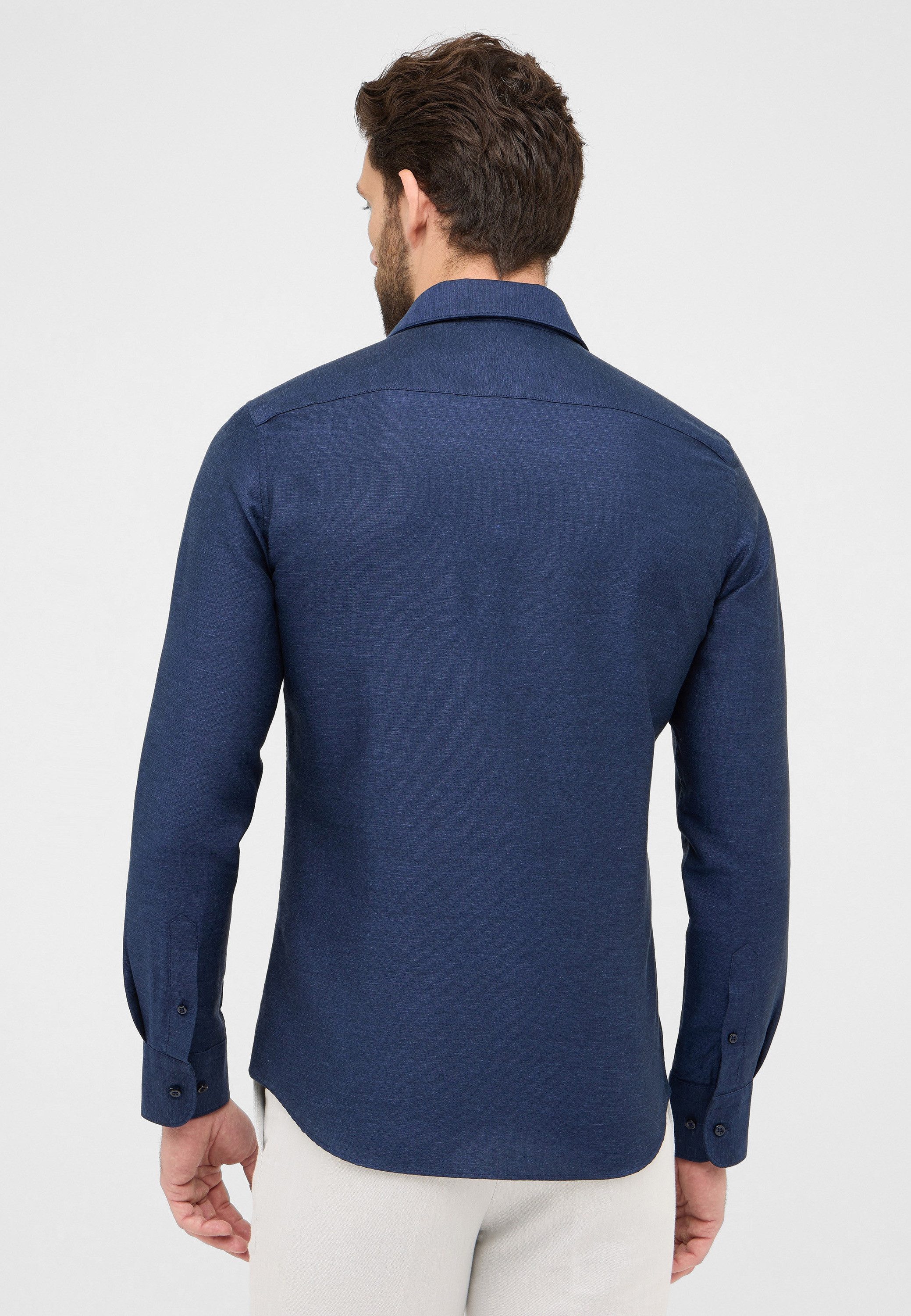 Eterna Langarmhemd "SLIM FIT", EASY IRON (bügelleicht) günstig online kaufen