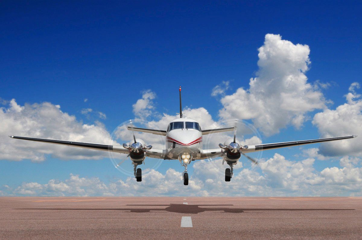Fototapete Flugzeug