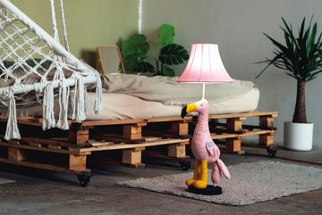 Happy Lamps for smiling eyes LED Tischleuchte Mingo der Flamingo, LED fest integriert, Neutralweiß, Hochwertig, Einzigartig, Zertifiziert, Nachhaltig