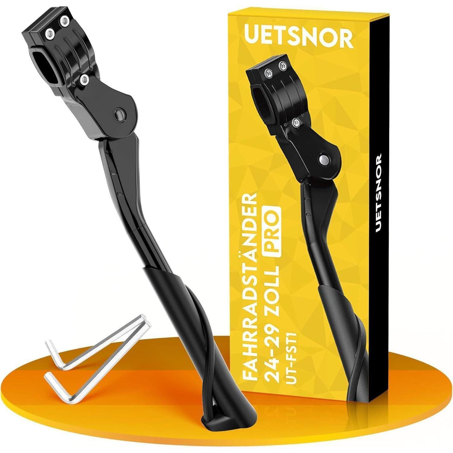 LuxusKollektion Fahrrad-Seitenständer Fahrradständer 24-29 Zoll, Höhenverstellbar, Last 35