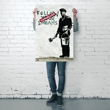 PYRAMID Poster Banksy Poster Follow Your Dreams 61 x 91,5 cm