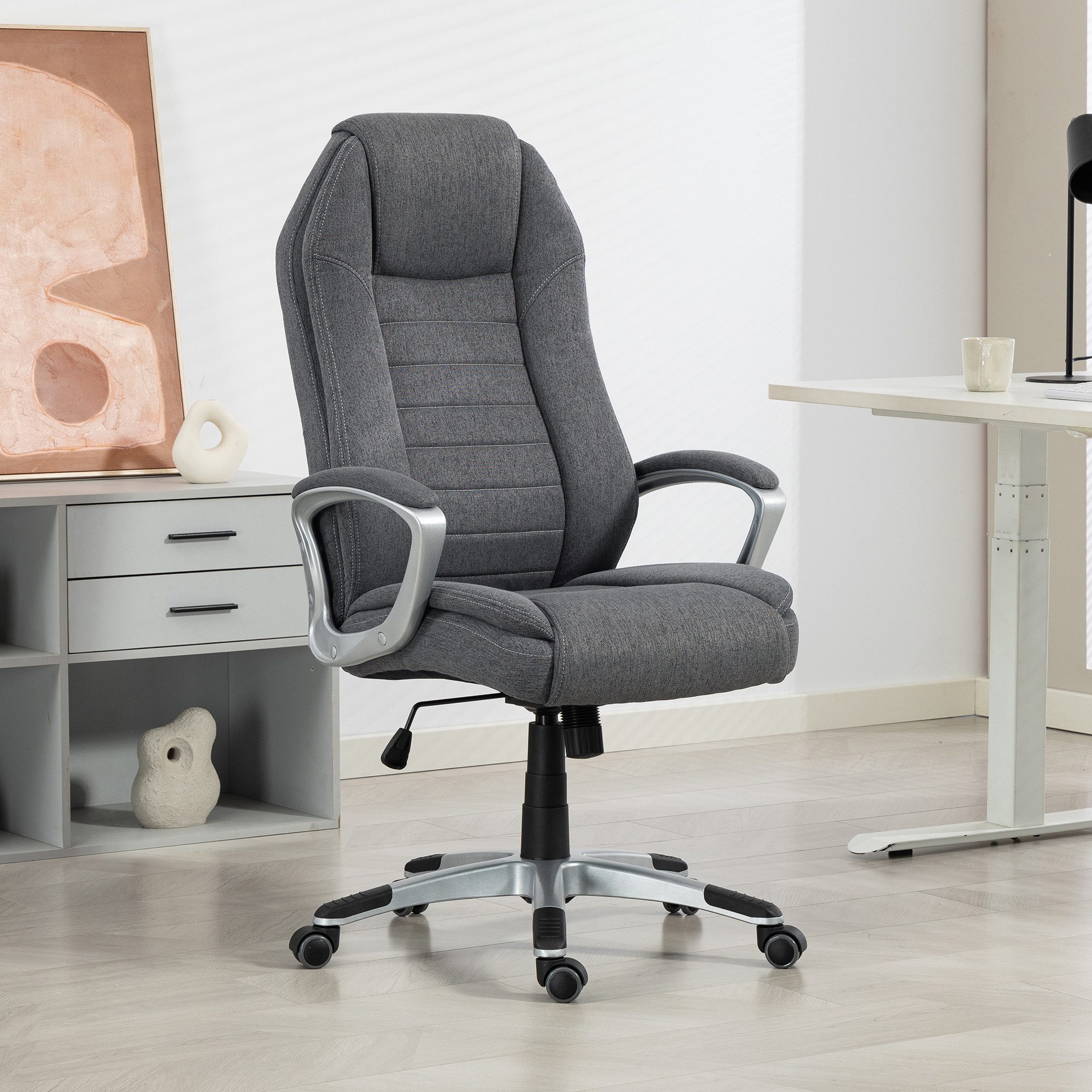 Duo Collection Chefsessel Dirk, ergonomischer Bürostuhl mit Federkern