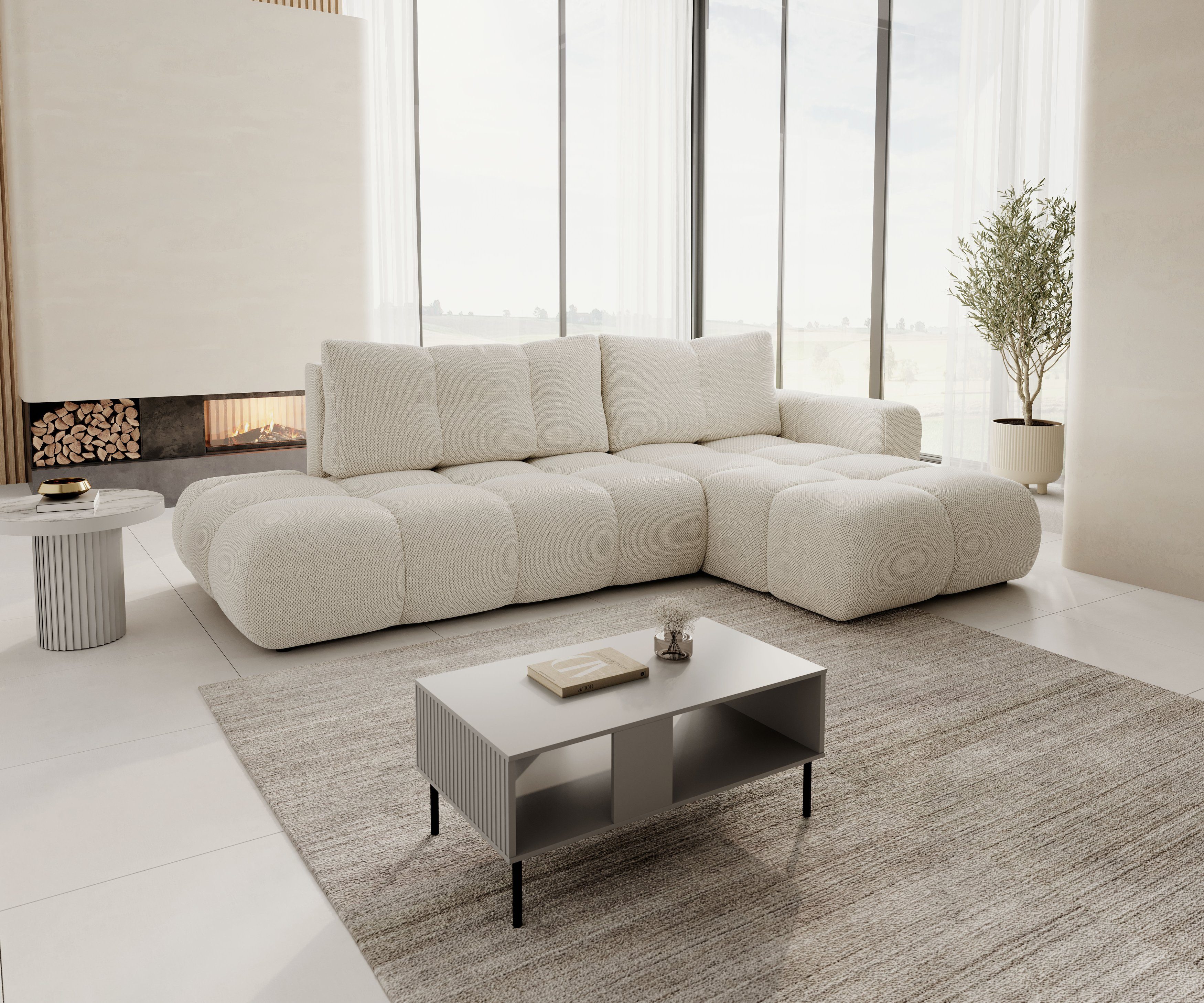 MOEBLO Ecksofa Sohan, L-förmige Wohnlandschaft mit günstig online kaufen
